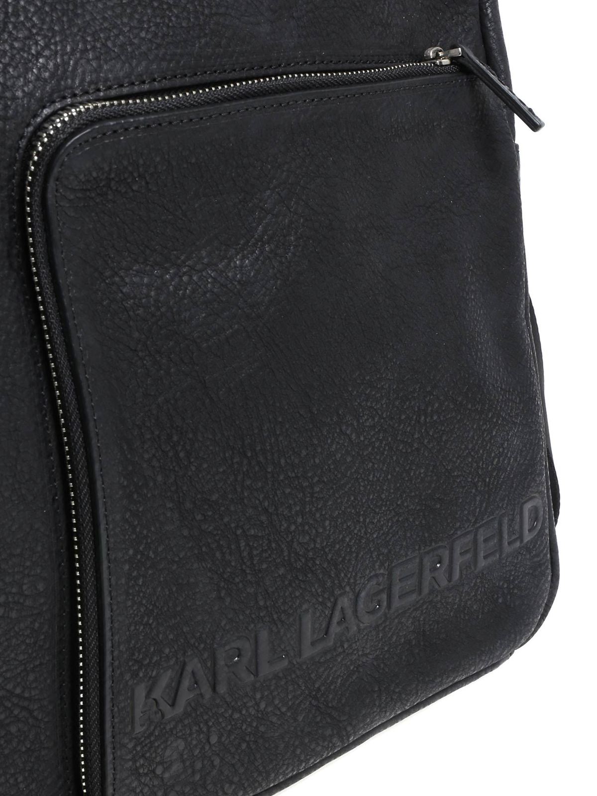 Black bag with 3D logo 815902582455970 (KARL LAGERFELD / ビジネス・トラベルバッグ ) | KARL LAGERFELD (カール・ラガーフェルド)(3)