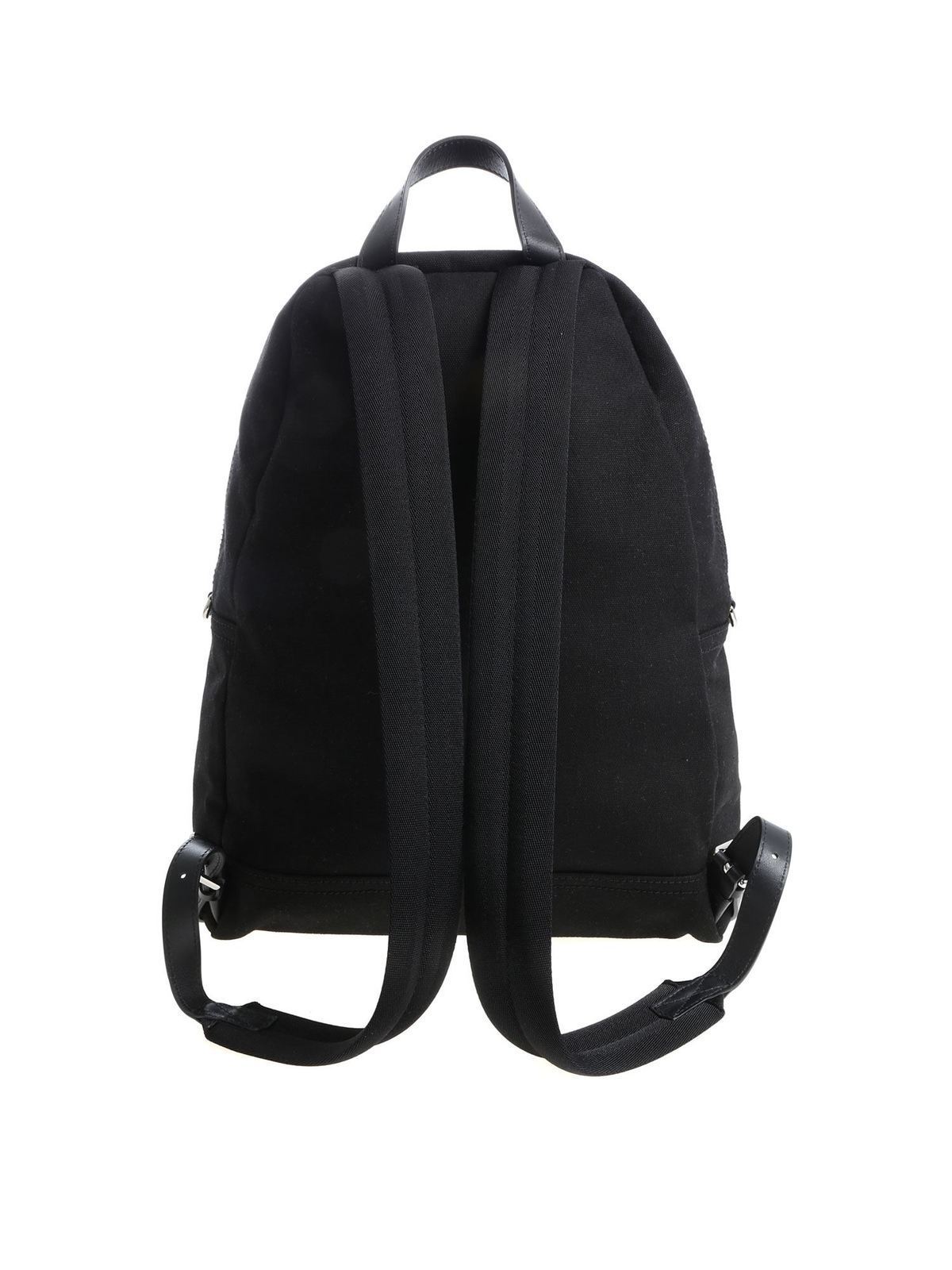 Black canvas backpack 760682031555 (MOSCHINO / バックパック ) | MOSCHINO (モスキーノ)(2)