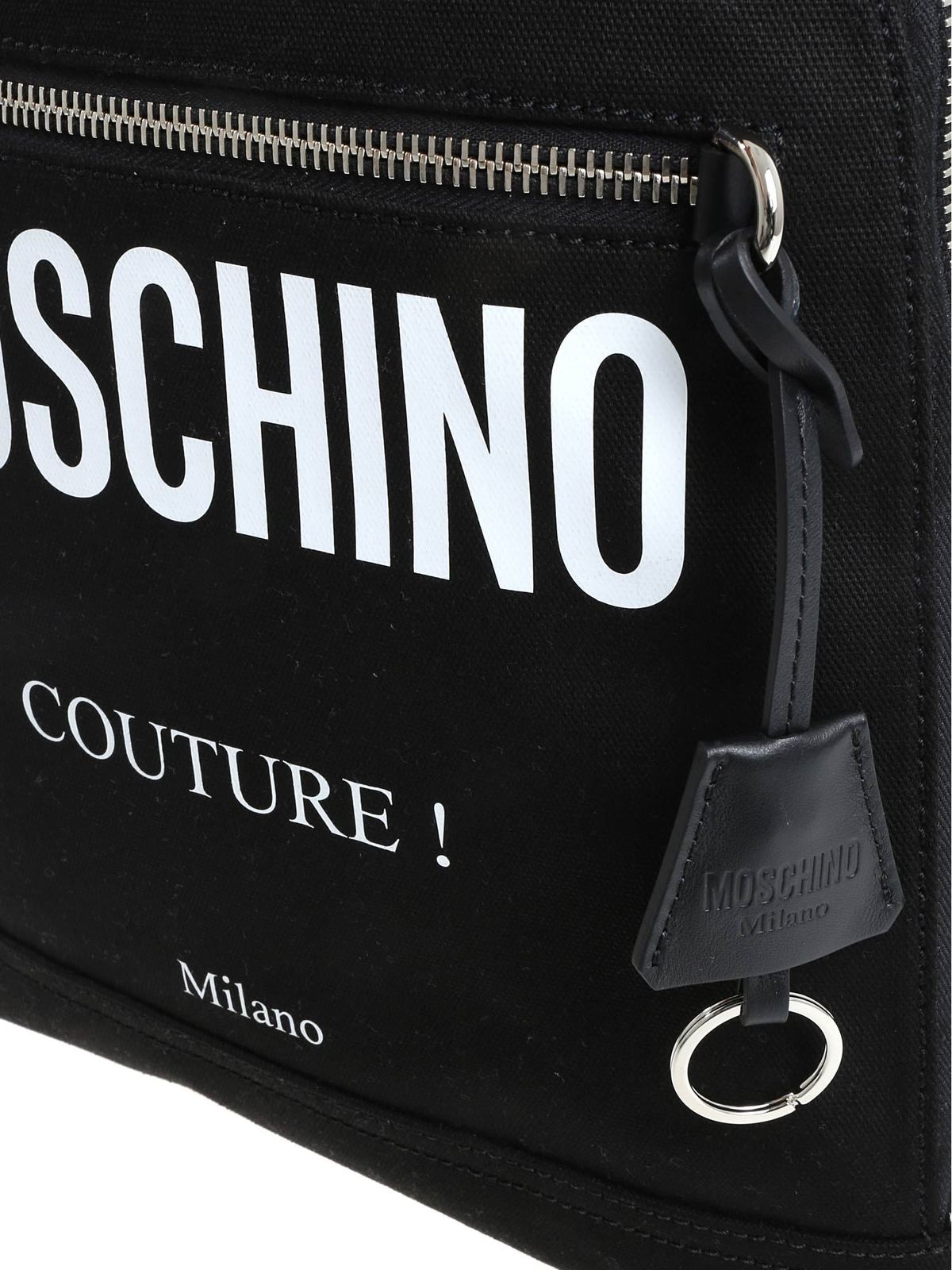 Black canvas backpack 760682031555 (MOSCHINO / バックパック ) | MOSCHINO (モスキーノ)(3)