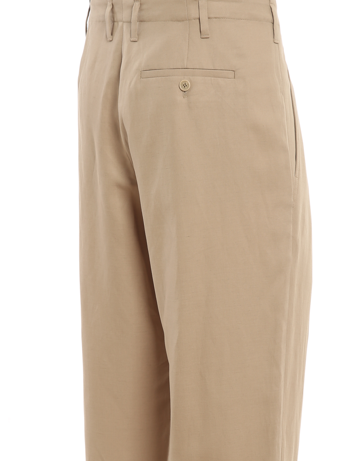 Cotton linen blend pants PBPA817XQ0073093 (NEIL BARRETT / パンツ ) | NEIL BARRETT (ニールバレット)(2)