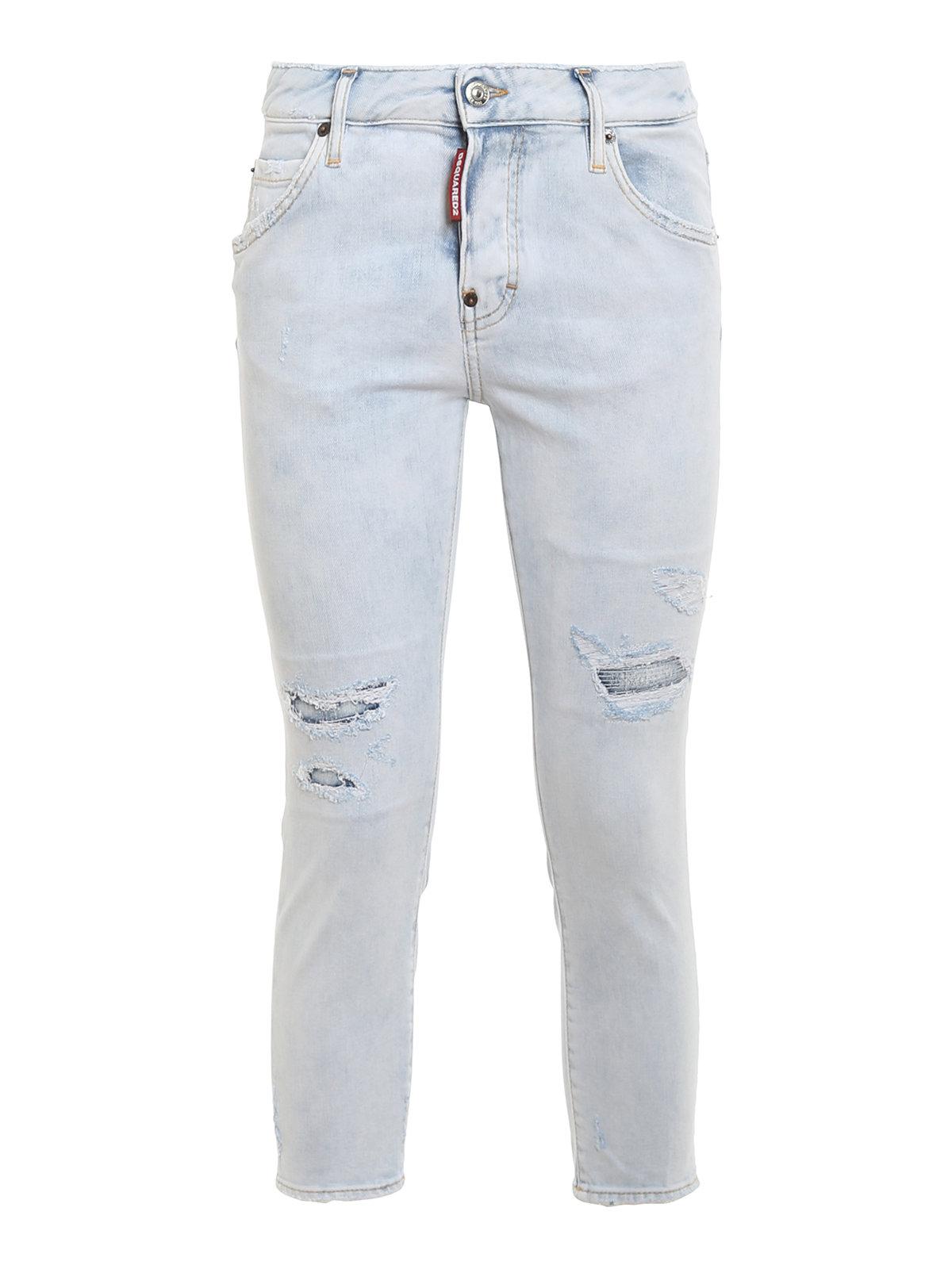 Cool Girl cropped jeans S72LB0392S30663470 (Dsquared2 / ジーンズ ) | Dsquared2 (ディースクエアード)