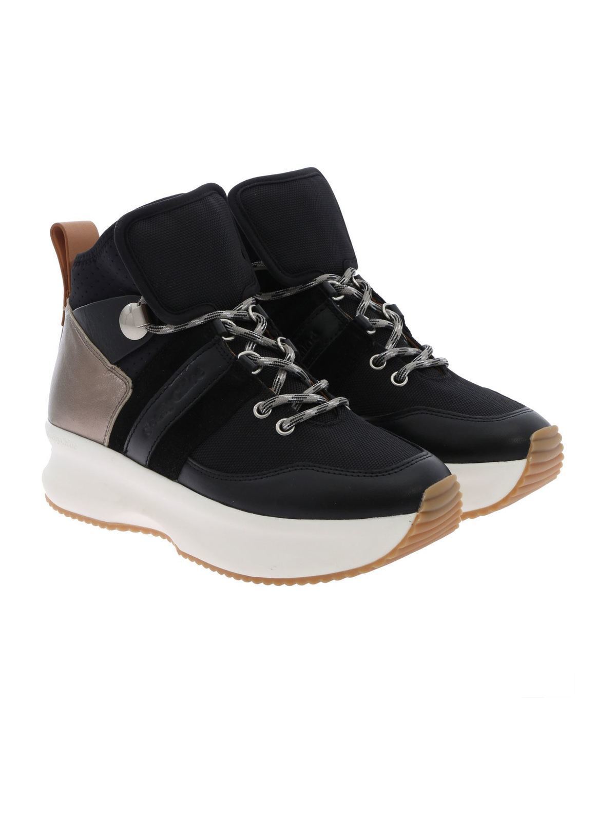 Atena leather sneakers SB32211A999 (See By Chloé / スニーカー ) | See By Chloé (シーバイクロエ)(1)