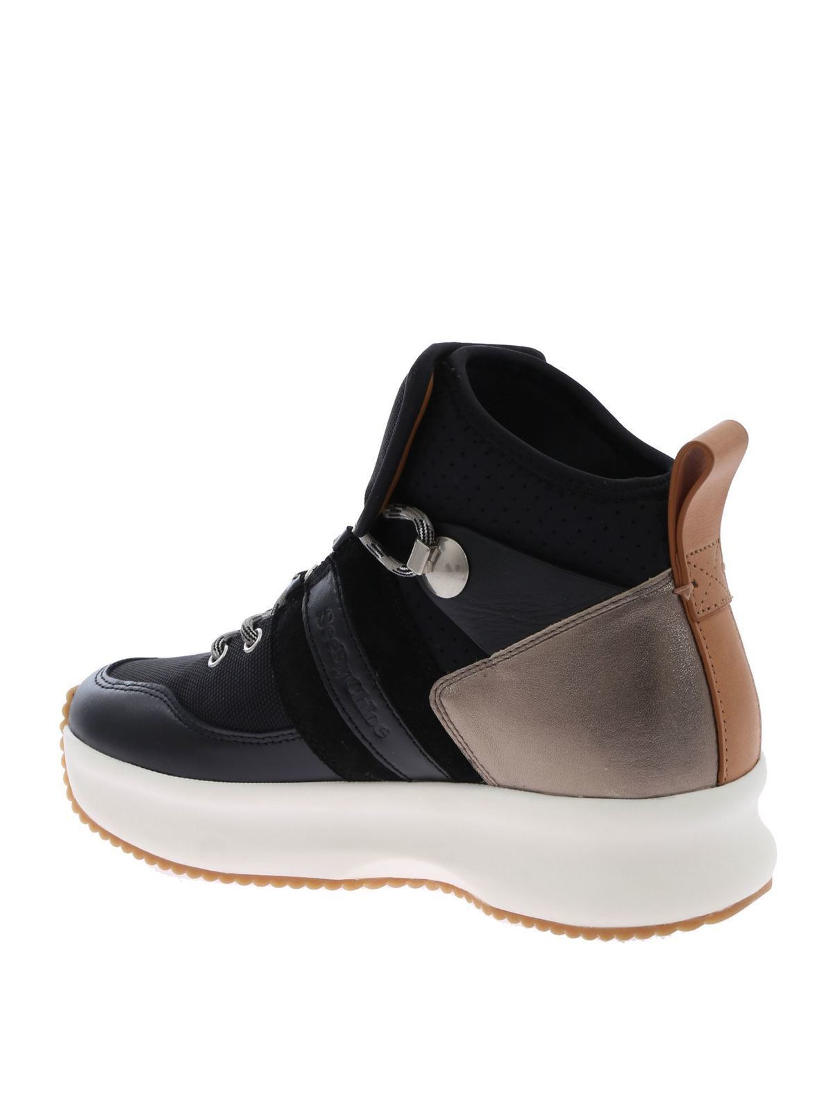 Atena leather sneakers SB32211A999 (See By Chloé / スニーカー ) | See By Chloé (シーバイクロエ)(3)
