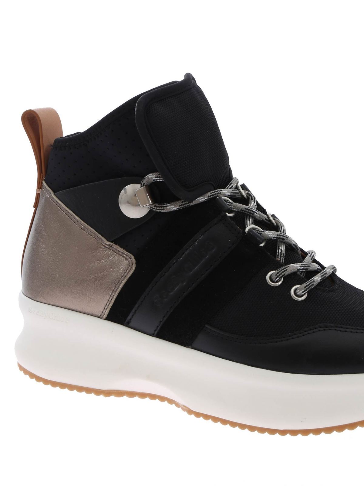 Atena leather sneakers SB32211A999 (See By Chloé / スニーカー ) | See By Chloé (シーバイクロエ)(4)