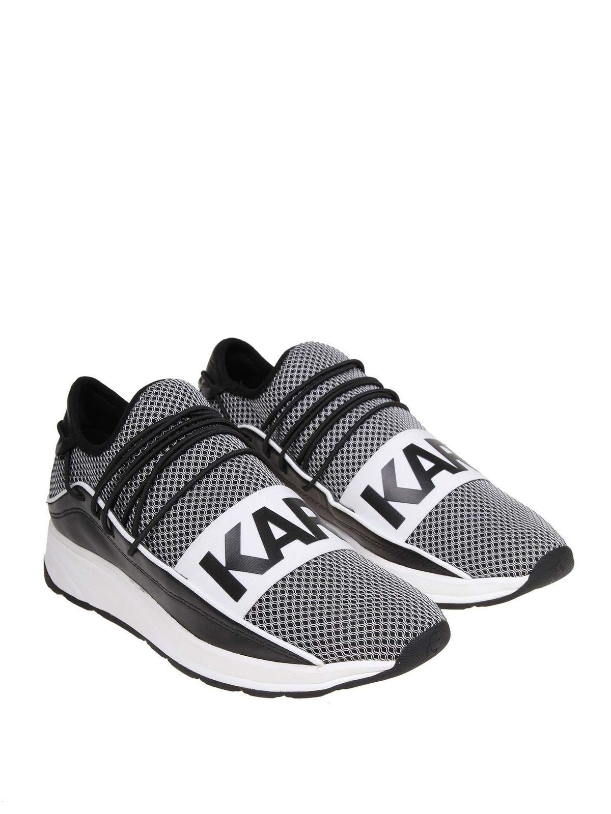 Fabric sneakers with logo KL51144S01 (KARL LAGERFELD / スニーカー ) | KARL LAGERFELD (カール・ラガーフェルド)(1)