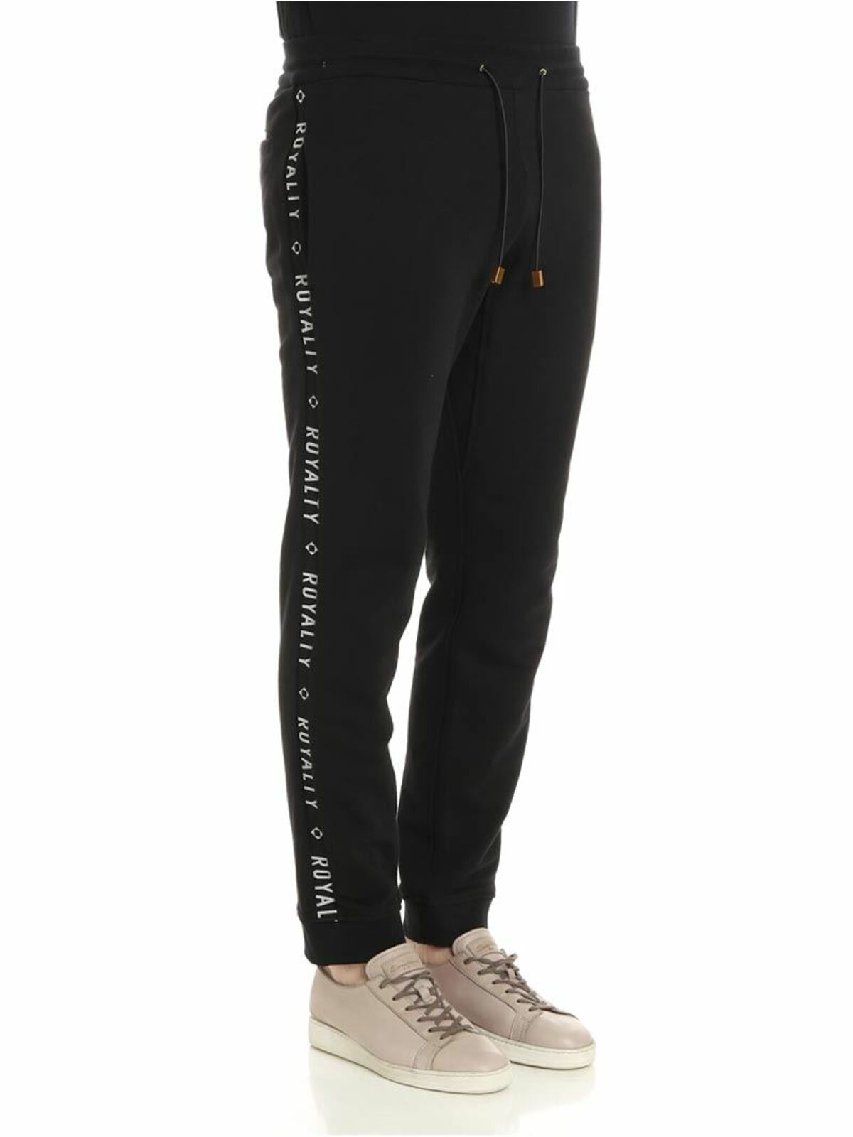 Black Royalty sweat pants FRU7087PF0231999 (FAUSTO PUGLISI / パンツ ) | FAUSTO PUGLISI (ファウスト プリージ)(1)