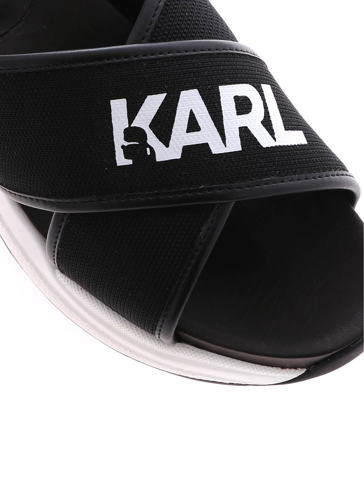 Ventura criss-cross sandals KL61705K01 (KARL LAGERFELD / サンダル ) | KARL LAGERFELD (カール・ラガーフェルド)(4)