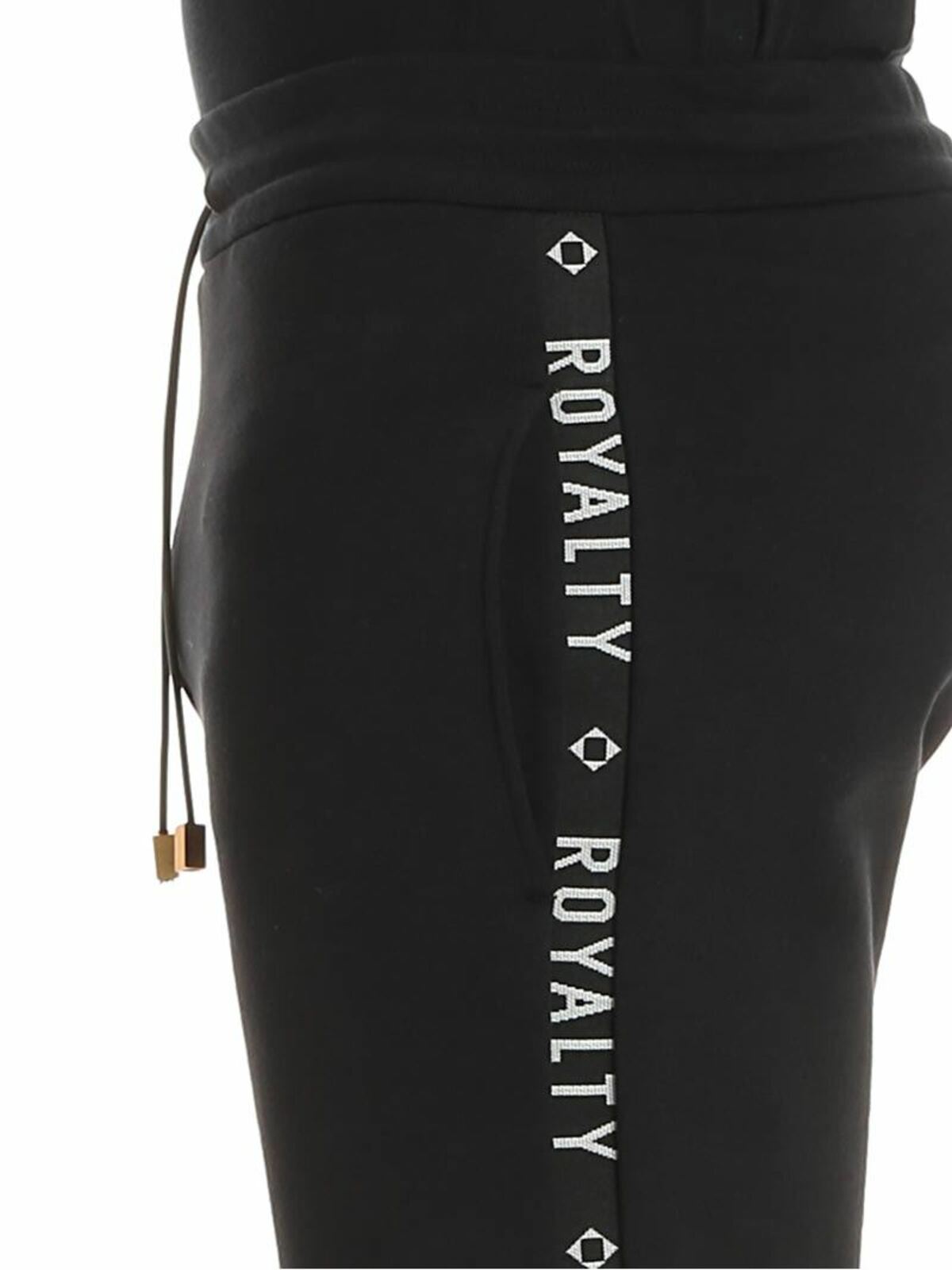 Black Royalty sweat pants FRU7087PF0231999 (FAUSTO PUGLISI / パンツ ) | FAUSTO PUGLISI (ファウスト プリージ)(3)