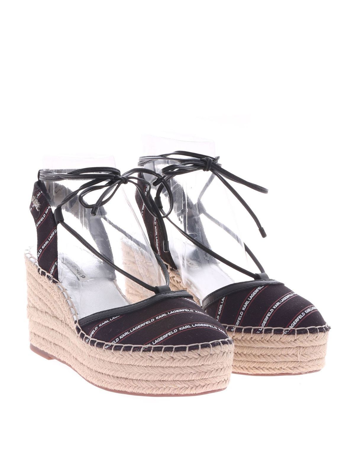 Kamini wedge espadrilles KL32207900 (KARL LAGERFELD / サンダル ) | KARL LAGERFELD (カール・ラガーフェルド)(1)