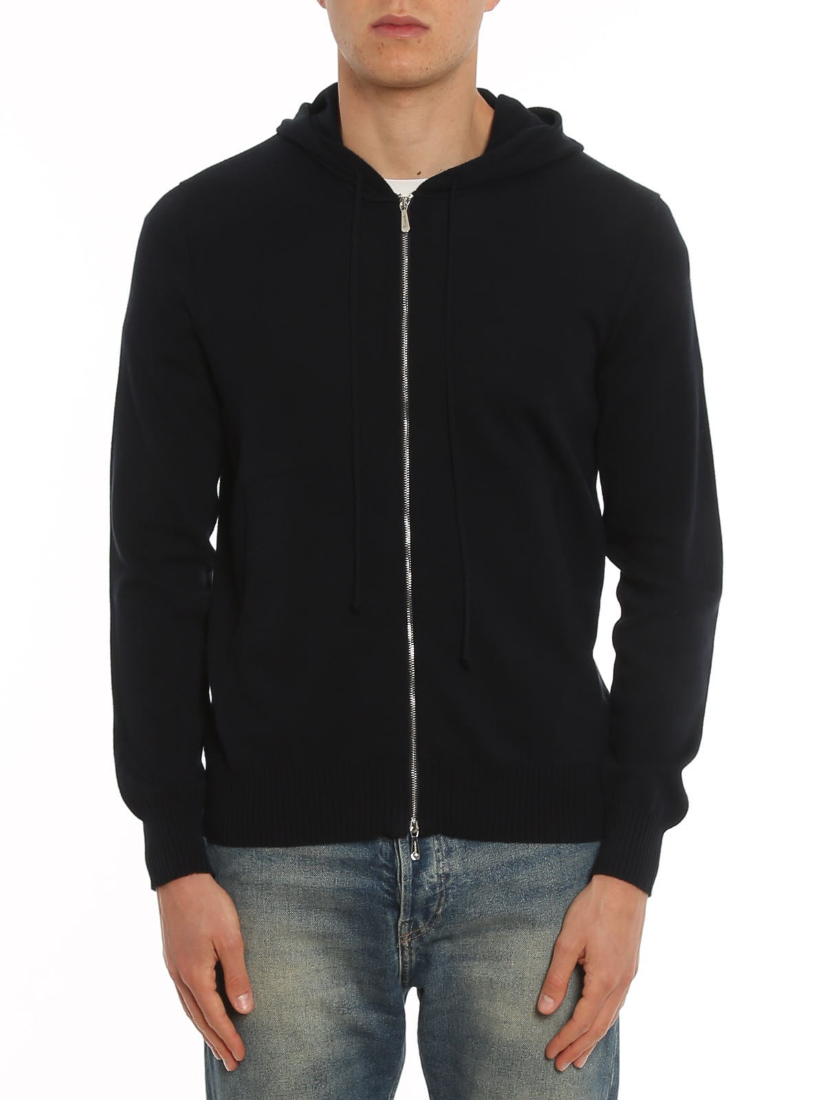Stocking stitch cotton hoodie D1Z305CZ795 (Drumohr / ニット・セーター・カーディガン ) | Drumohr (ドルモア)(2)