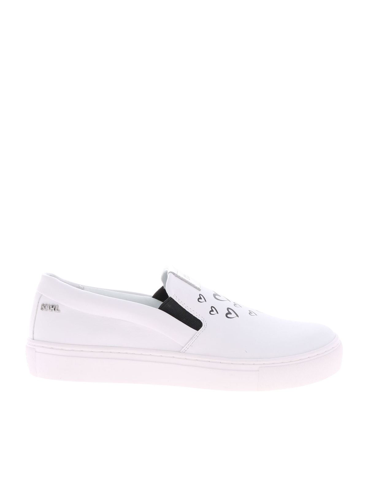 Kupsole Love slip-on sneakers KL61063011 (KARL LAGERFELD / スニーカー ) | KARL LAGERFELD (カール・ラガーフェルド)