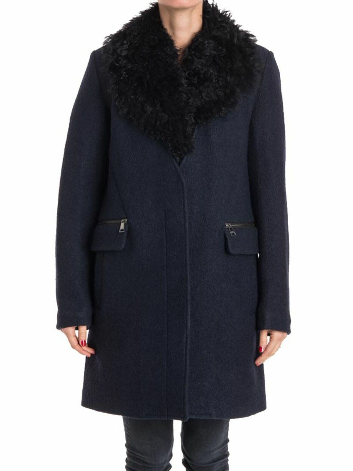 Wool blend coat 76KW1504315 (KARL LAGERFELD / コート・ダウン ) | KARL LAGERFELD (カール・ラガーフェルド)(2)