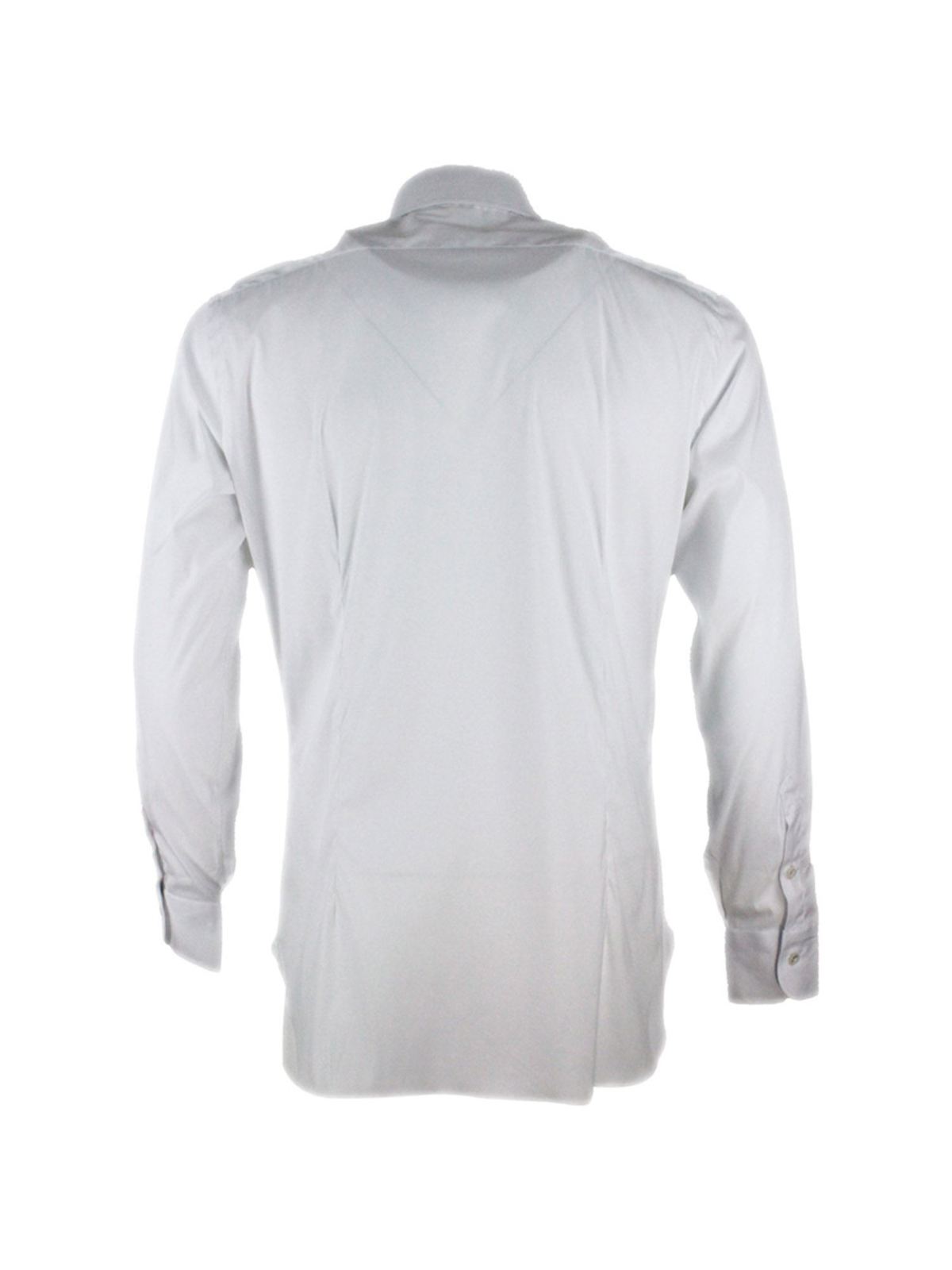 Cotton shirt in white I1U132PZ1800 (BARBA / シャツ・ブラウス ) | BARBA (バルバ)(1)