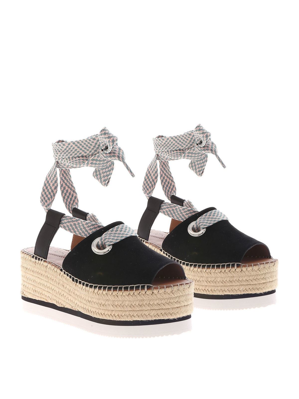 Amber wedge espadrilles SB32200A999 (See By Chloé / サンダル ) | See By Chloé (シーバイクロエ)(1)