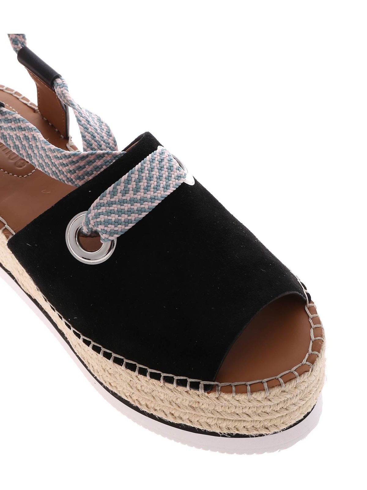 Amber wedge espadrilles SB32200A999 (See By Chloé / サンダル ) | See By Chloé (シーバイクロエ)(4)