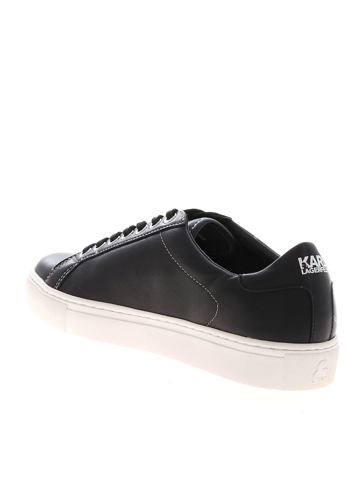 Kupsole Icon sneakers in black KL61028001 (KARL LAGERFELD / スニーカー ) | KARL LAGERFELD (カール・ラガーフェルド)(3)