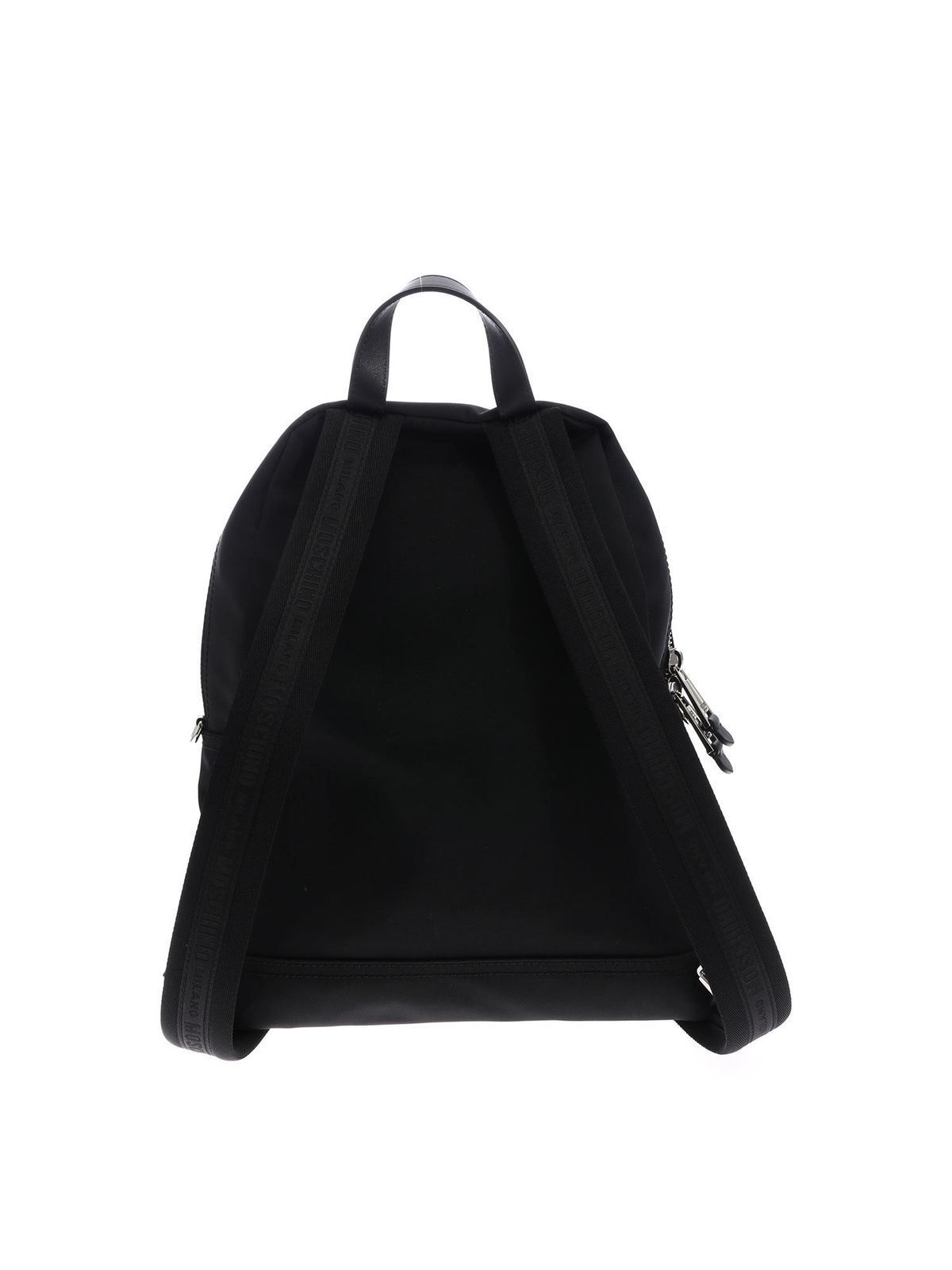 Moschino Couture backpack in black 760682012555 (MOSCHINO / バックパック ) | MOSCHINO (モスキーノ)(2)