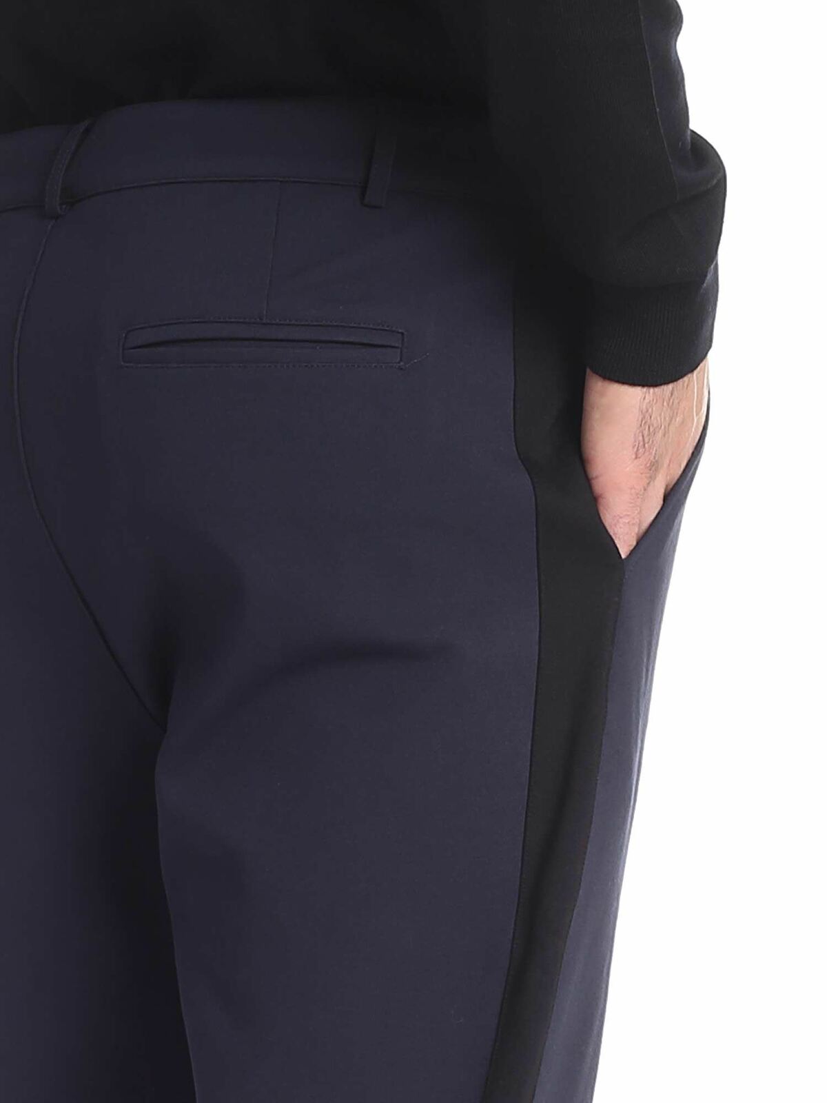 Milano fabric blue trousers 705020582915690 (KARL LAGERFELD / パンツ ) | KARL LAGERFELD (カール・ラガーフェルド)(3)