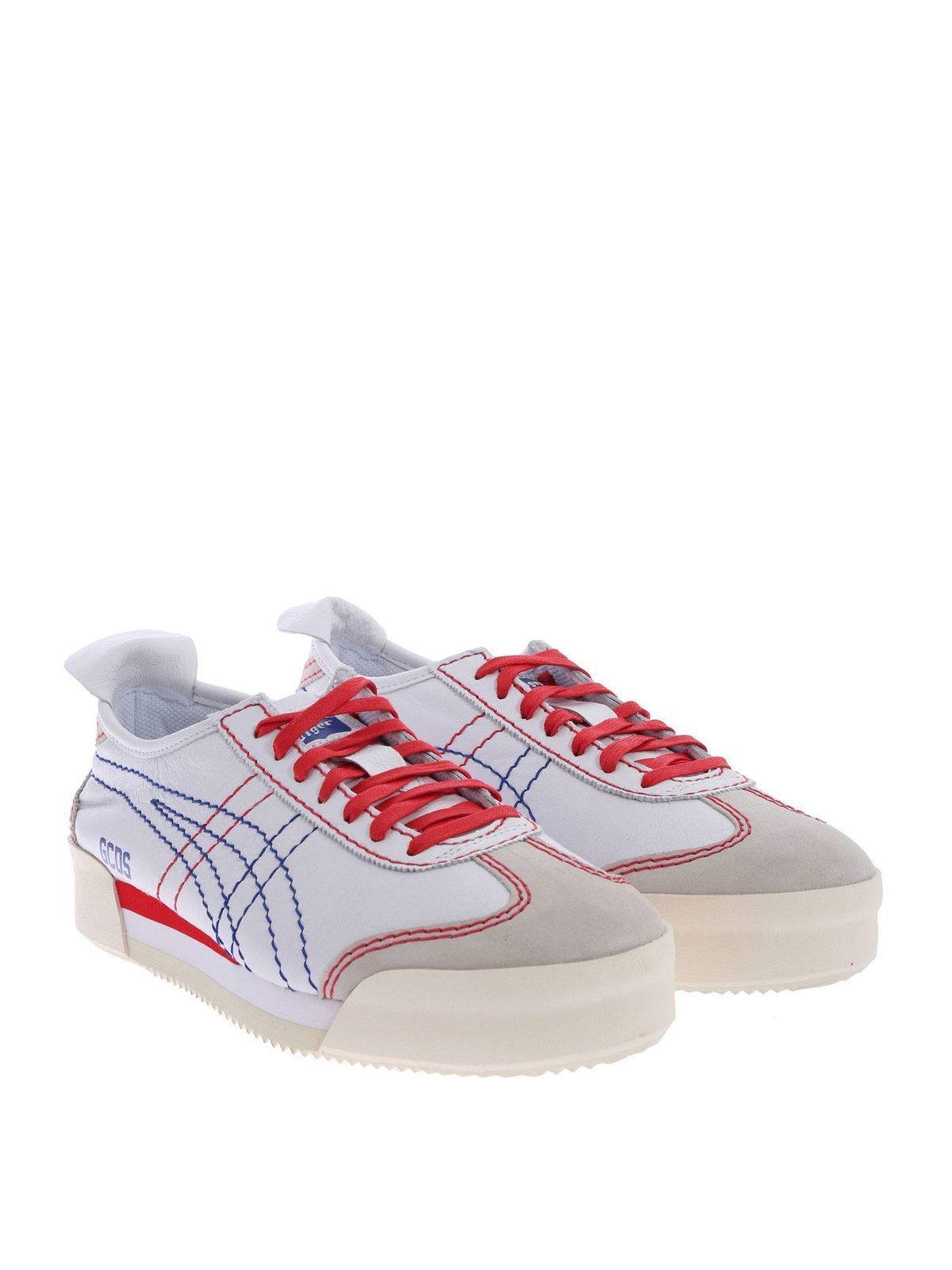 White and red Tiger Mexico sneakers OT19M01000101 (GCDS / スニーカー ) | GCDS (ジーシーディーエス)(1)