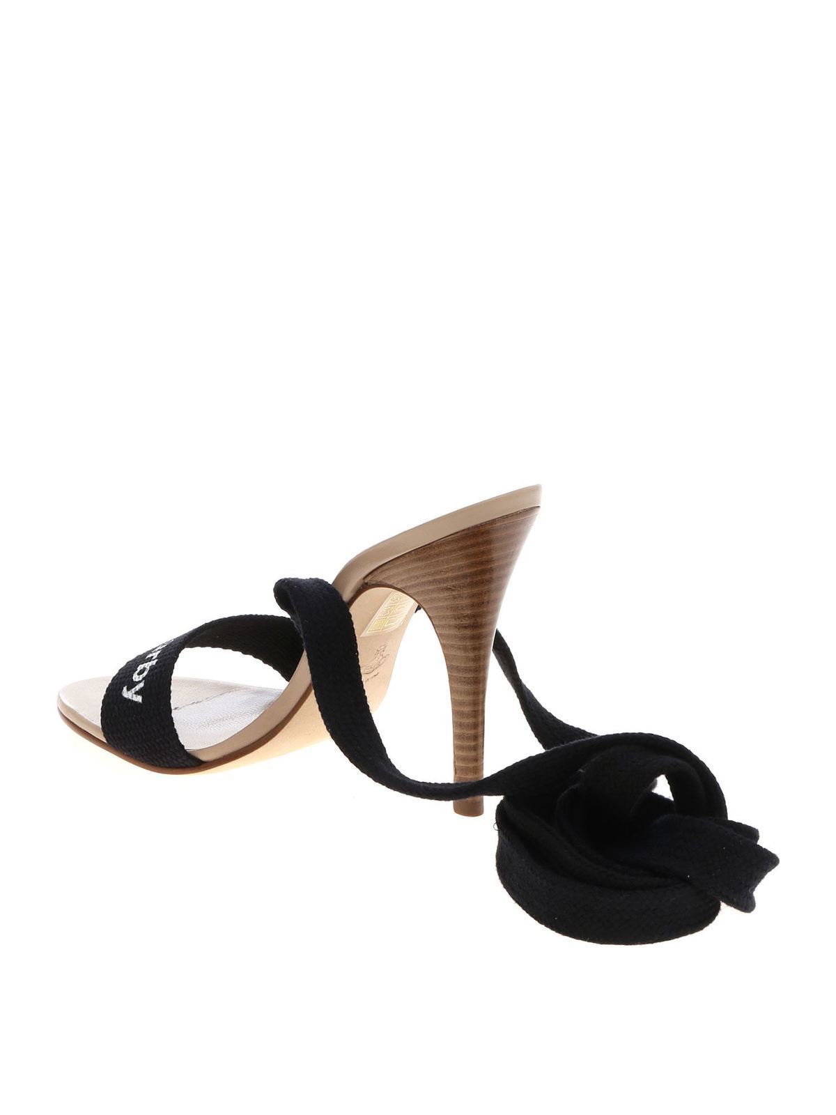 Holiday sandals in gray and black 7403002210990N101 (Vivienne Westwood / サンダル ) | Vivienne Westwood (ヴィヴィアン・ウェストウッド)(3)
