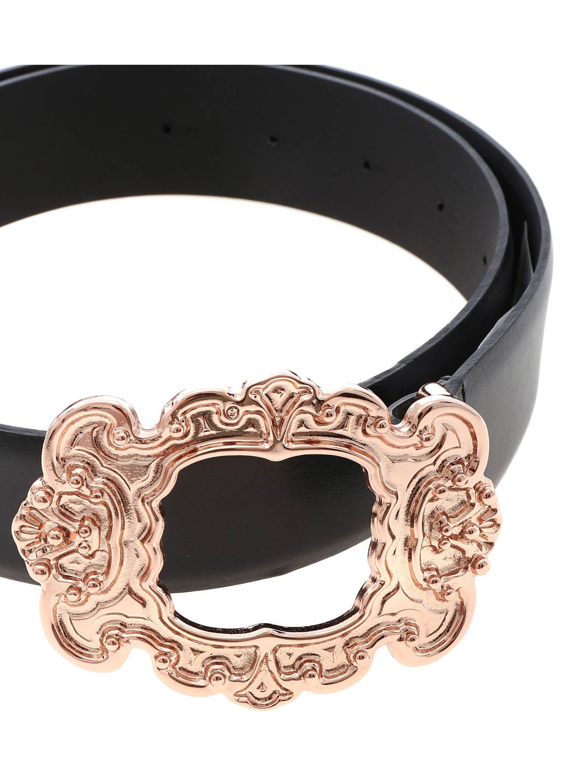 Black belt with baroque effect buckle 19IV2S1663169799000 (VIVETTA / ベルト・サスペンダー ) | VIVETTA (ヴィヴェッタ)(1)