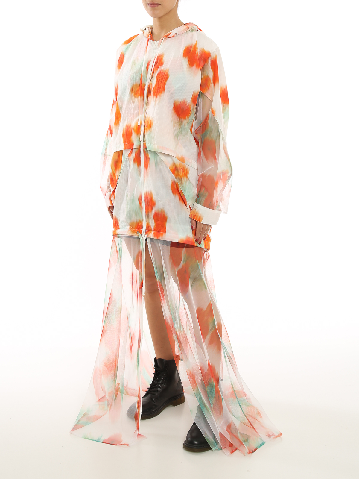 Tulip printed long windbreaker FB52WOU219G319 (KENZO / カジュアルジャケット ) | KENZO (ケンゾー)(1)