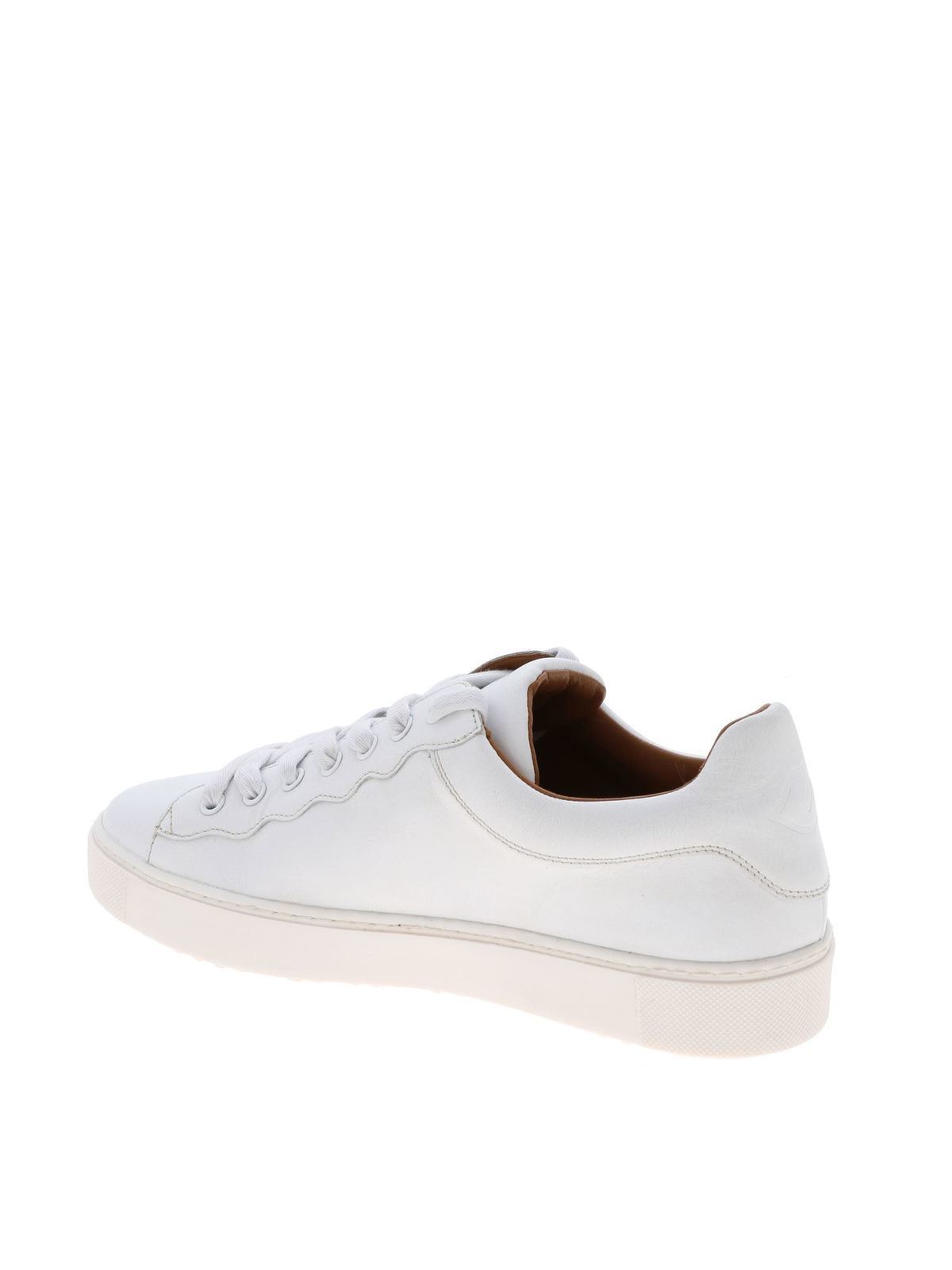 Benares sneakers in white SB33125A101 (See By Chloé / スニーカー ) | See By Chloé (シーバイクロエ)(3)
