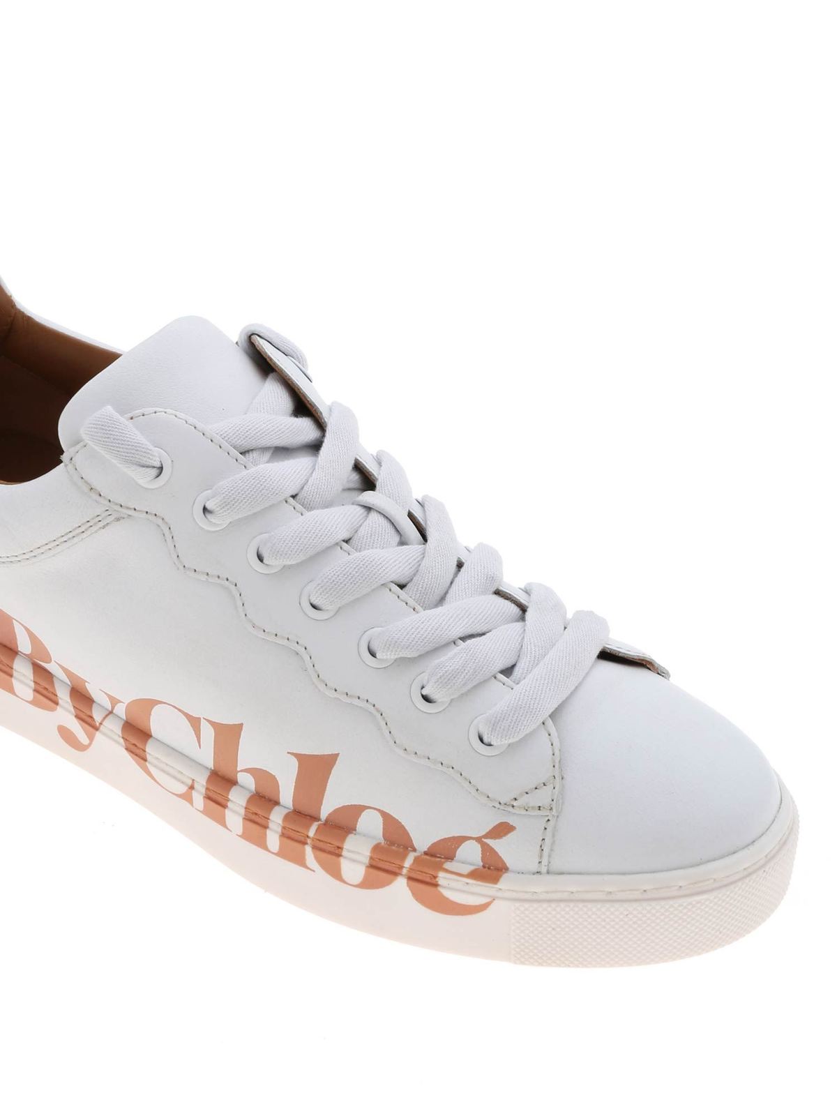 Benares sneakers in white SB33125A101 (See By Chloé / スニーカー ) | See By Chloé (シーバイクロエ)(4)