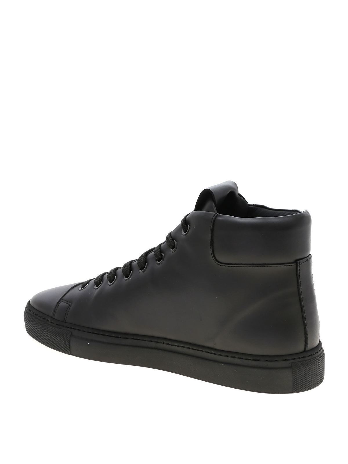 Logo print leather sneakers MB15052G08GA0000 (MOSCHINO / スニーカー ) | MOSCHINO (モスキーノ)(3)