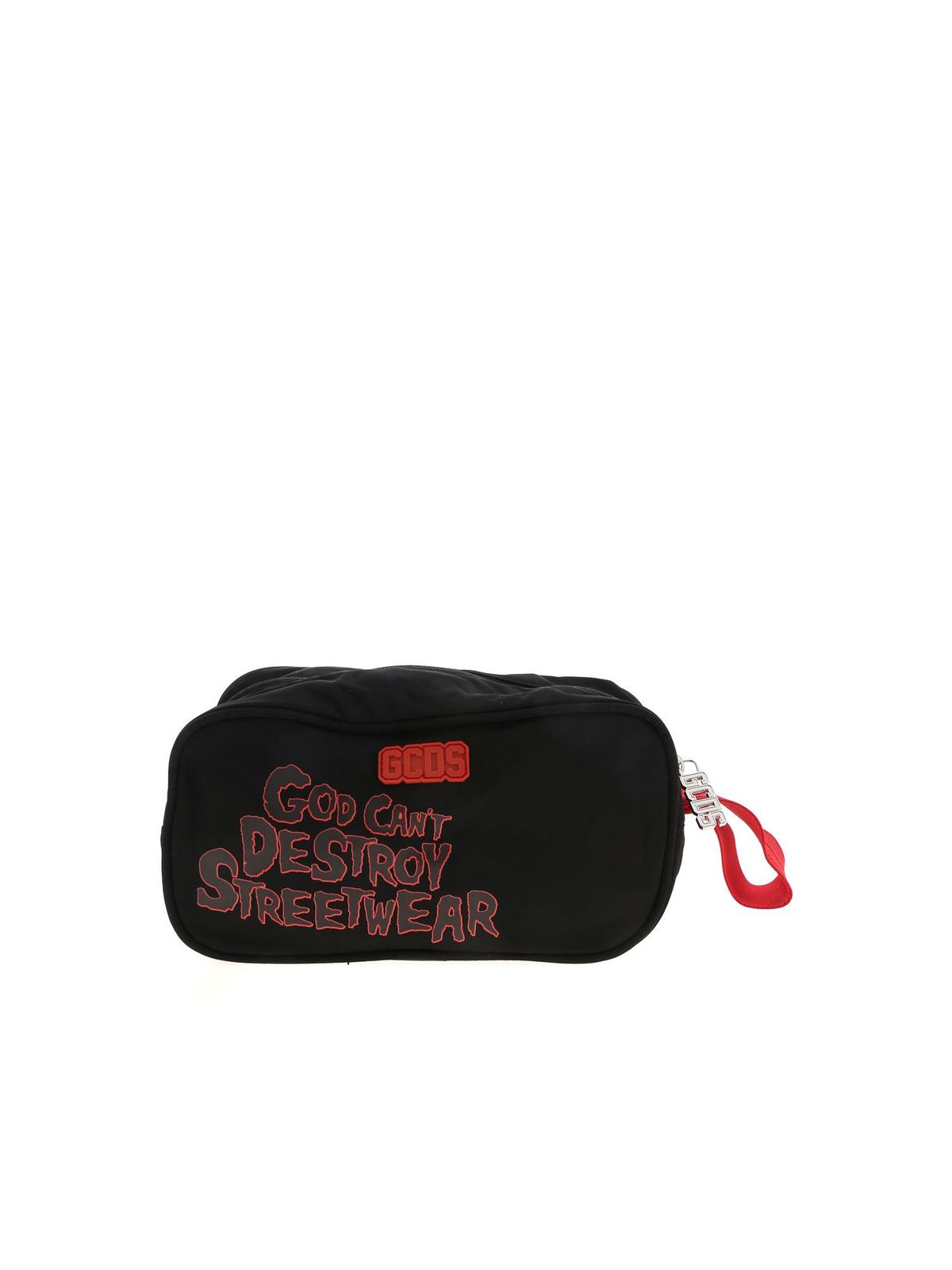 Printed tech fabric beauty case FW20M01000602 (GCDS / クラッチバッグ・ポーチ ) | GCDS (ジーシーディーエス)