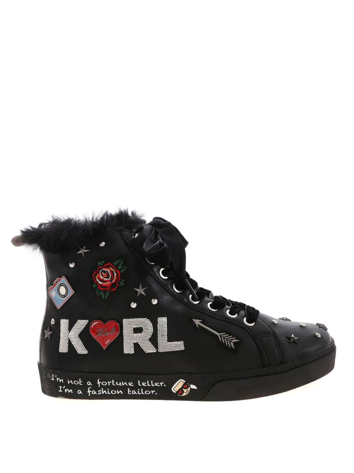 Jewel Badge HI sneakers KL6015500S (KARL LAGERFELD / スニーカー ) | KARL LAGERFELD (カール・ラガーフェルド)