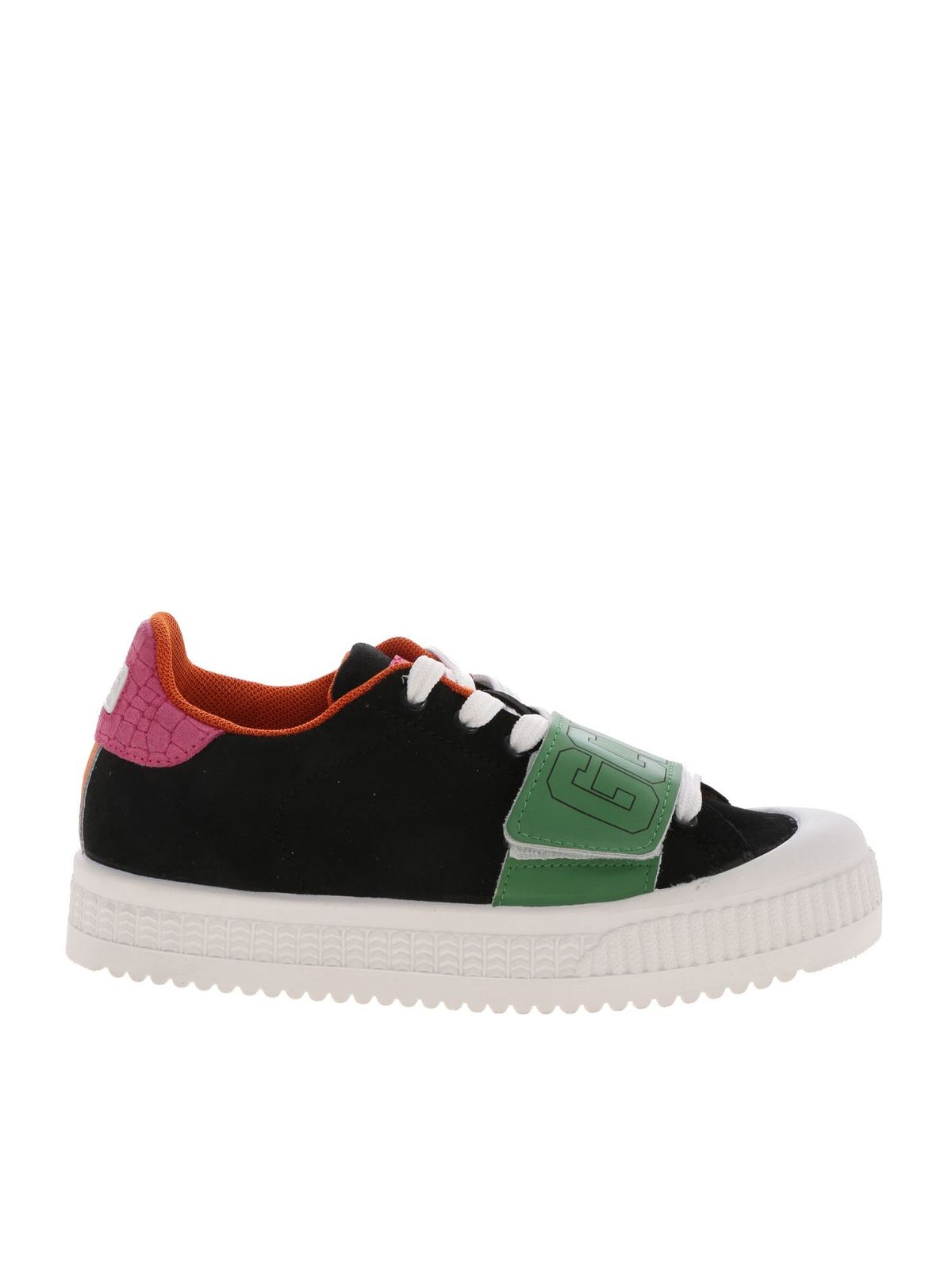 Suede sneakers with velcro strap FW20W01001602 (GCDS / スニーカー ) | GCDS (ジーシーディーエス)