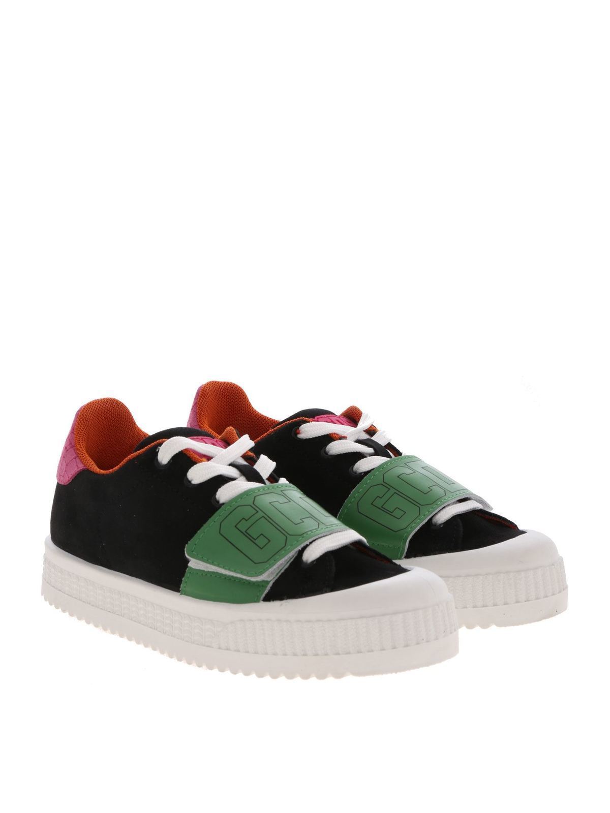 Suede sneakers with velcro strap FW20W01001602 (GCDS / スニーカー ) | GCDS (ジーシーディーエス)(1)