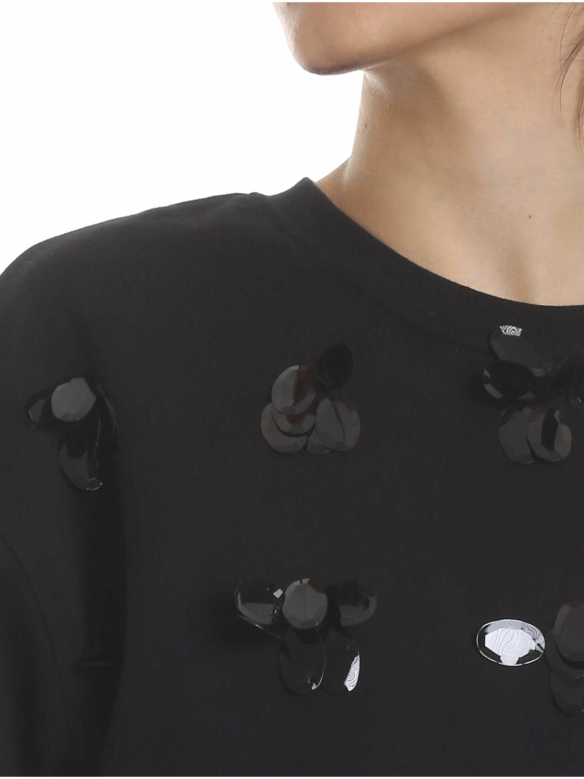 Decorated sweatshirt in black 472273RMH251000 (McQ / スウェット・フーディー ) | McQ (マックキュー)(3)
