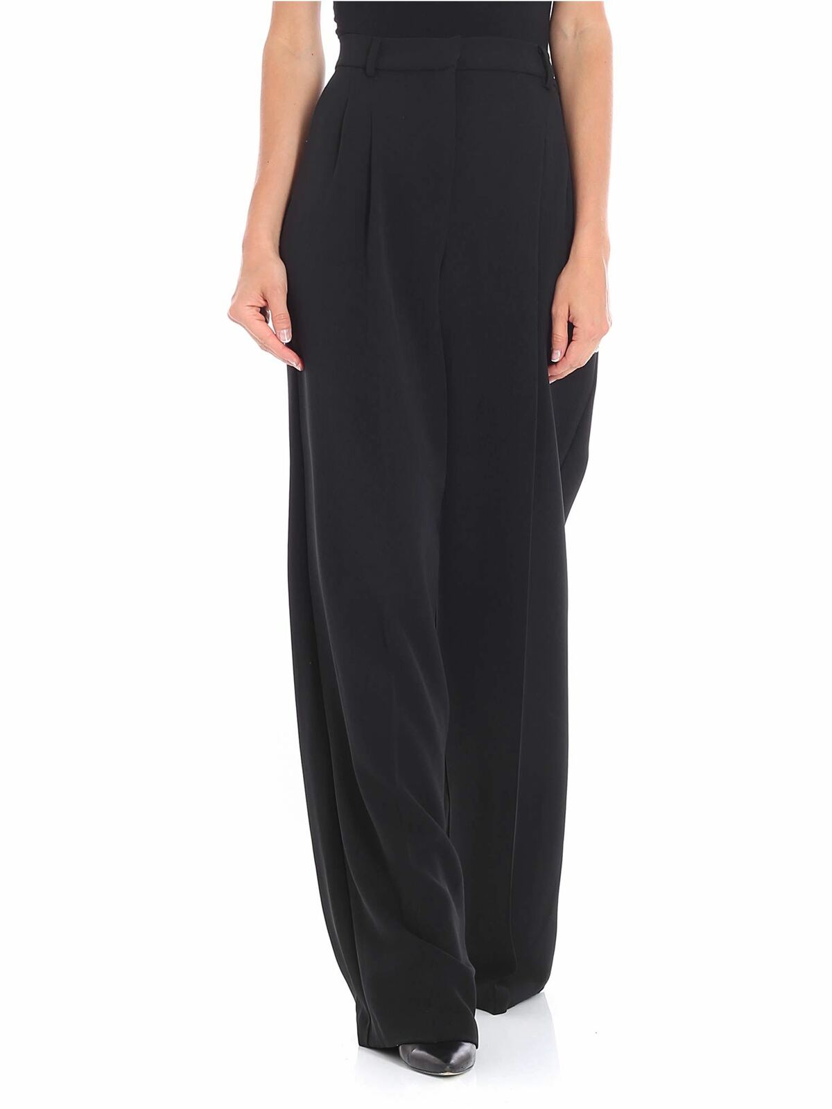 Giorgione black palazzo trousers 84VV405999 (VIVETTA / パンツ ) | VIVETTA (ヴィヴェッタ)