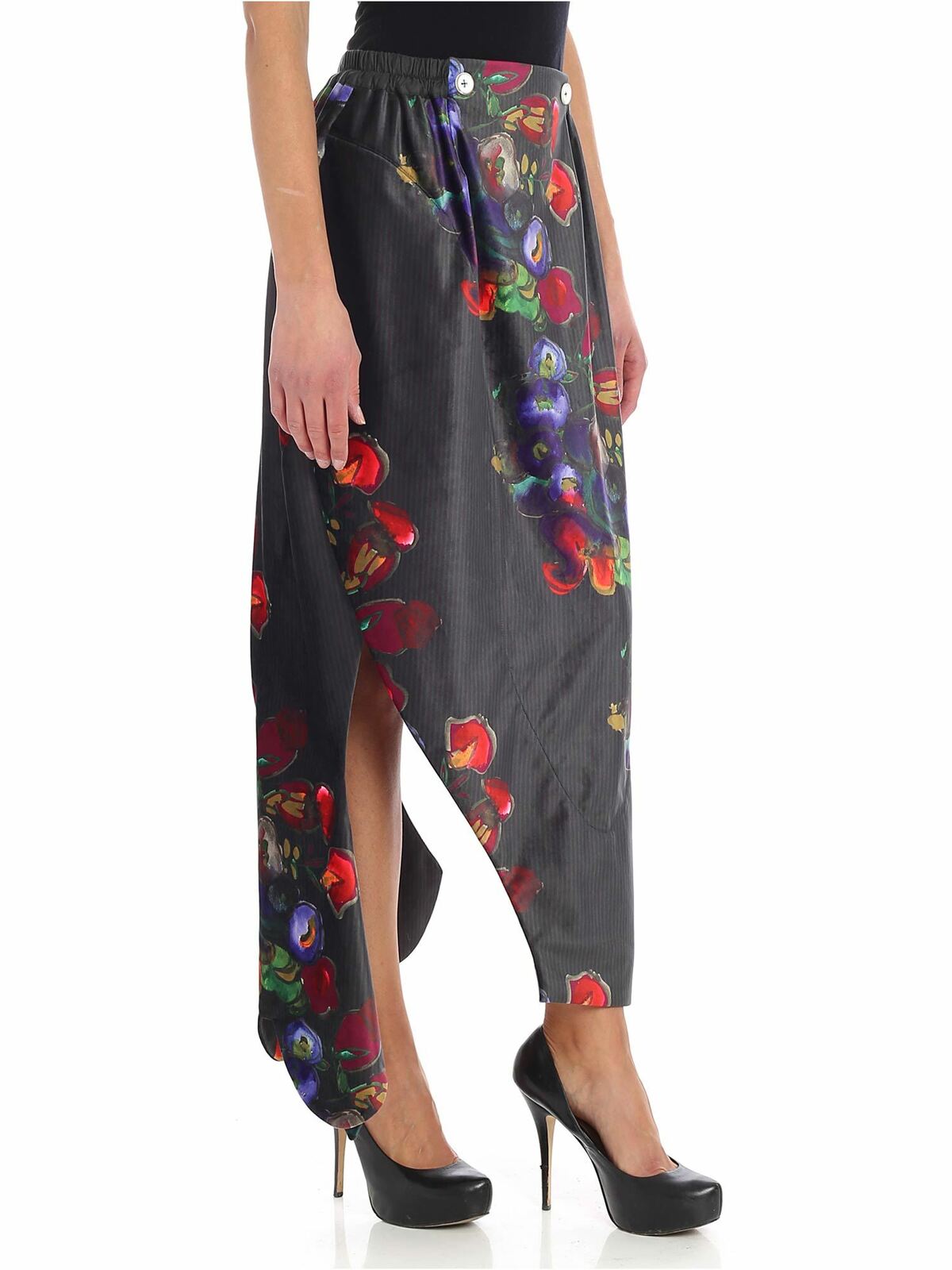 Skirt with multicolor floral print 720140036045566NNNNG (Vivienne Westwood / スカート ) | Vivienne Westwood (ヴィヴィアン・ウェストウッド)(1)