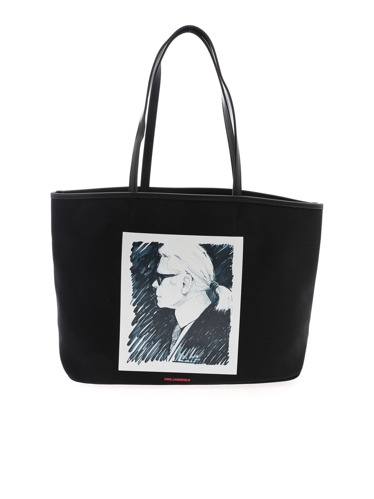 Tote Karl Legend bag 201W3122BLACK (KARL LAGERFELD / トートバッグ ) | KARL LAGERFELD (カール・ラガーフェルド)