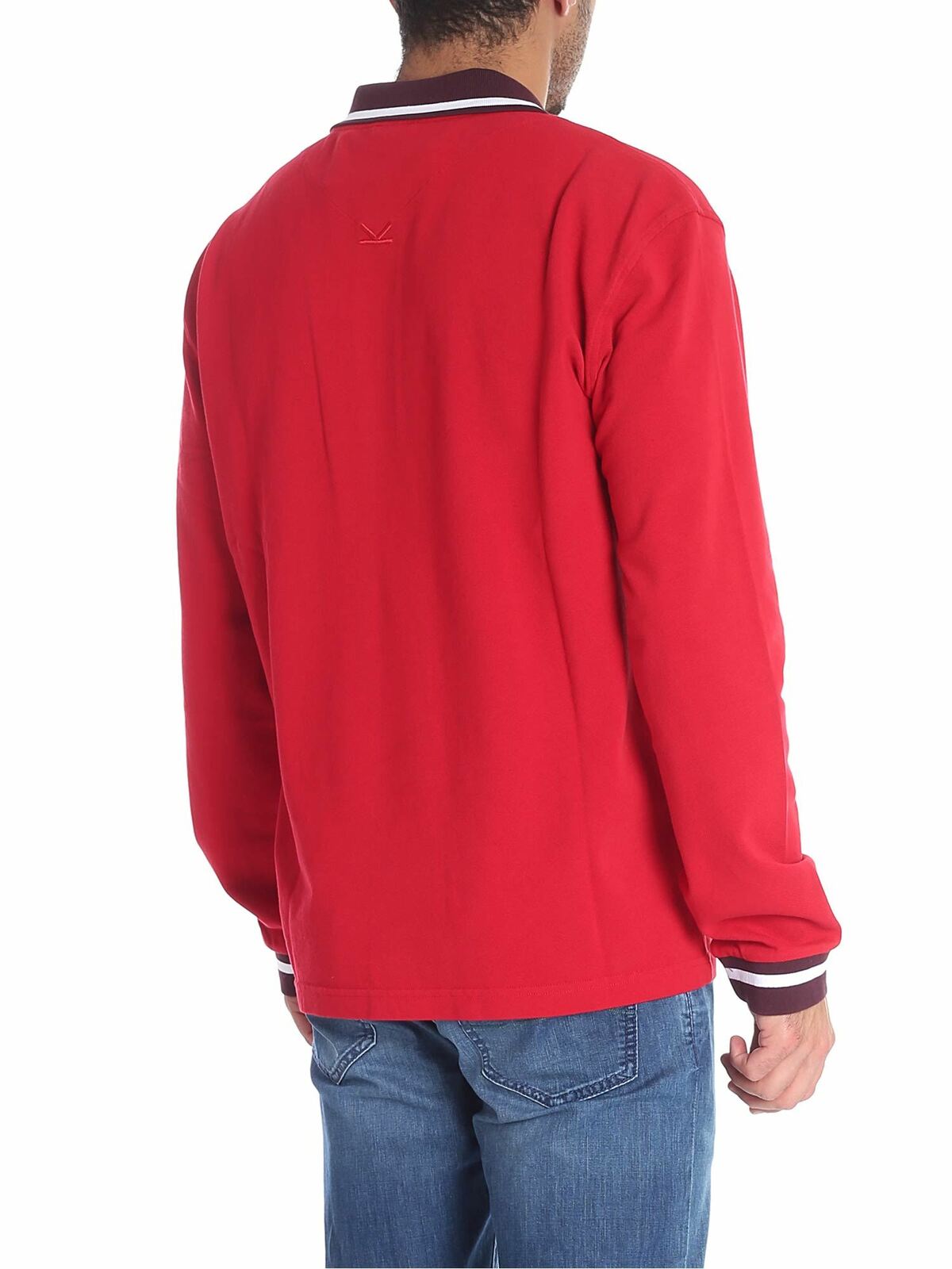 "Jumping Tiger" red polo 5PO1214BA21 (KENZO / ポロシャツ ) | KENZO (ケンゾー)(2)