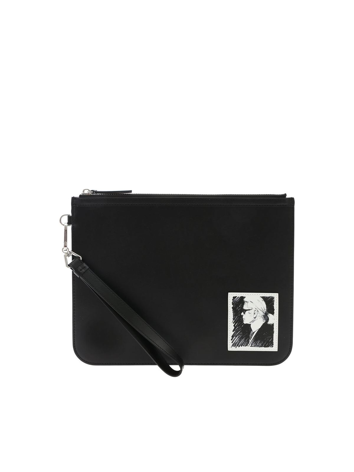 Karl Legend clutch bag 200W3205BLACK (KARL LAGERFELD / クラッチバッグ・ポーチ ) | KARL LAGERFELD (カール・ラガーフェルド)