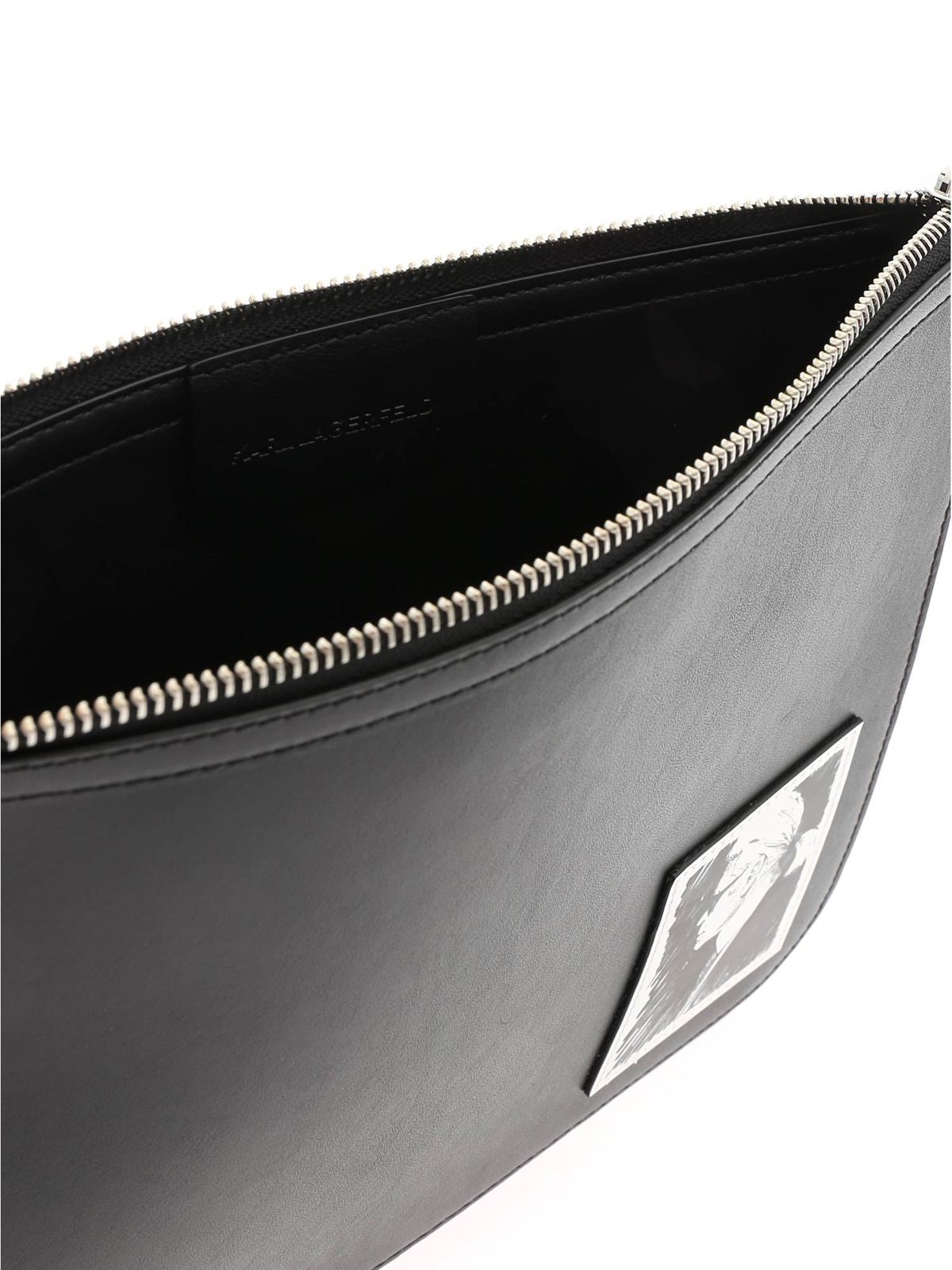 Karl Legend clutch bag 200W3205BLACK (KARL LAGERFELD / クラッチバッグ・ポーチ ) | KARL LAGERFELD (カール・ラガーフェルド)(4)