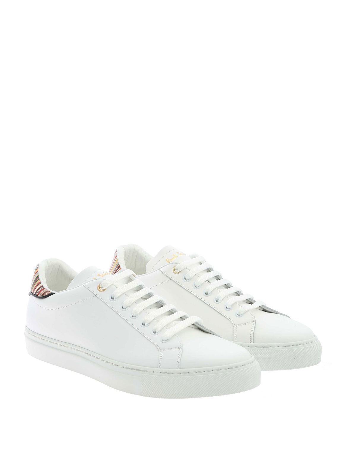 Contrasting details sneakers in white M1SBCK03FLEA01 (Paul Smith / スニーカー ) | Paul Smith (ポール・スミス)(1)