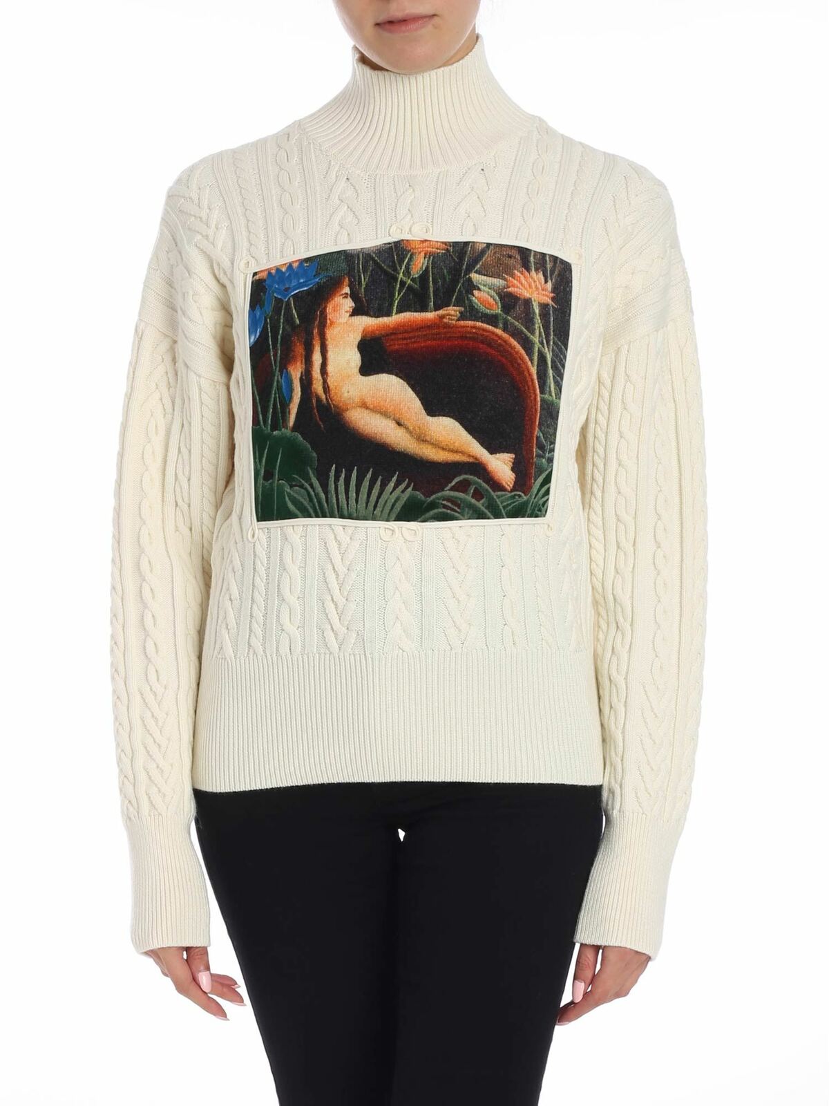 Cream-color sweater Collaboration Memento 3 1TO54181103 (KENZO / ニット・セーター・カーディガン ) | KENZO (ケンゾー)