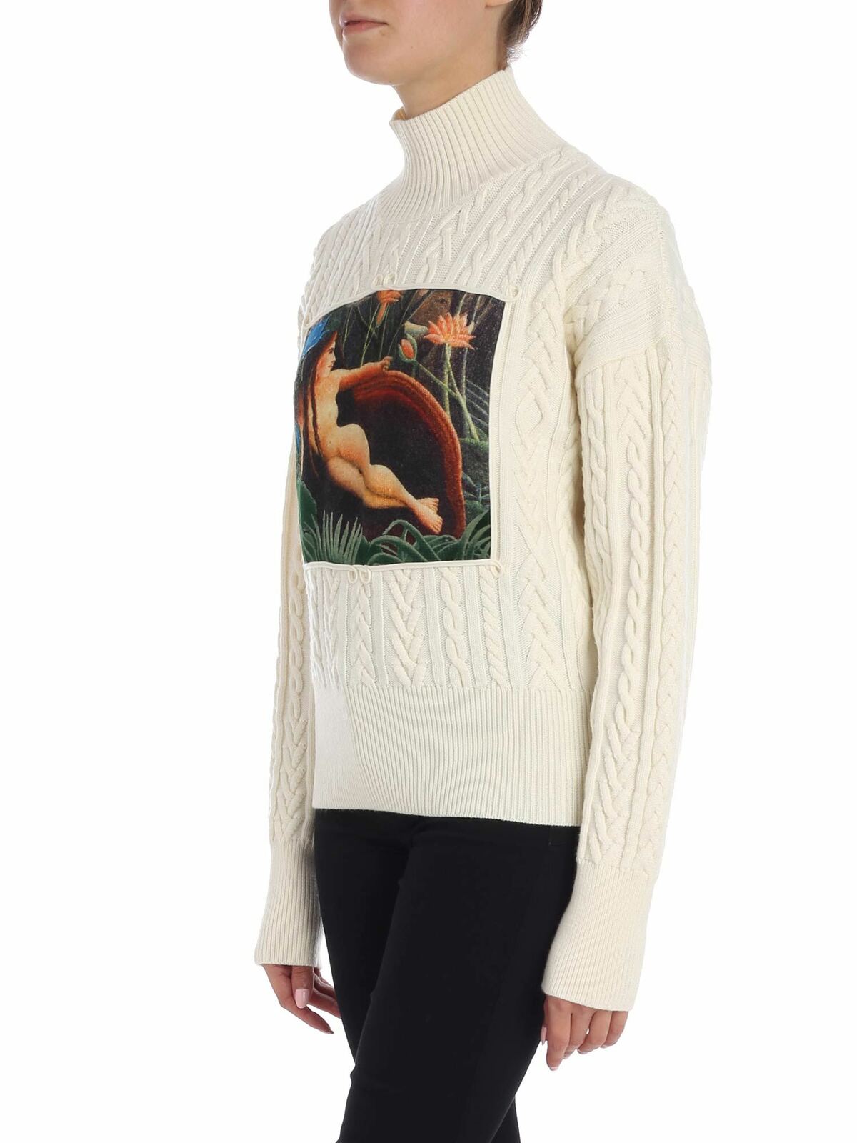 Cream-color sweater Collaboration Memento 3 1TO54181103 (KENZO / ニット・セーター・カーディガン ) | KENZO (ケンゾー)(1)