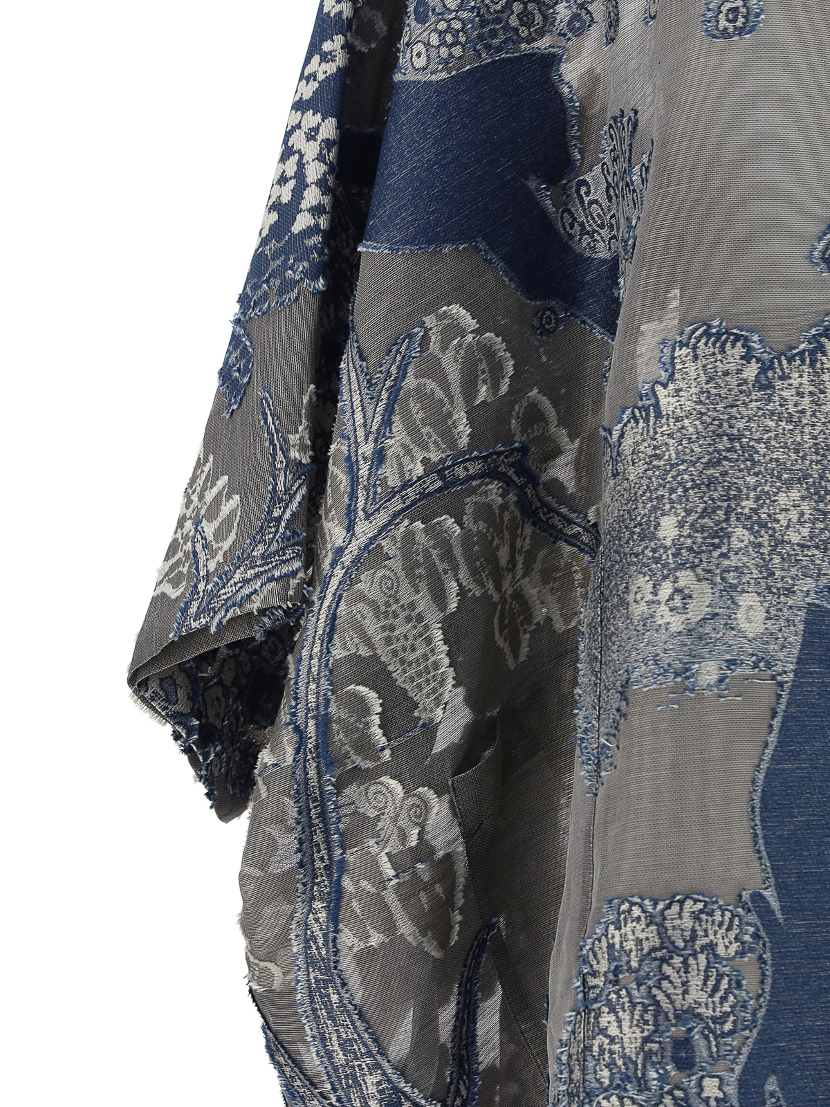 Cotton jacquard poncho 1SHGG0KXT029QF8MN (GIORGIO ARMANI / コート・ダウン ) | GIORGIO ARMANI (ジョルジオ アルマーニ)(2)