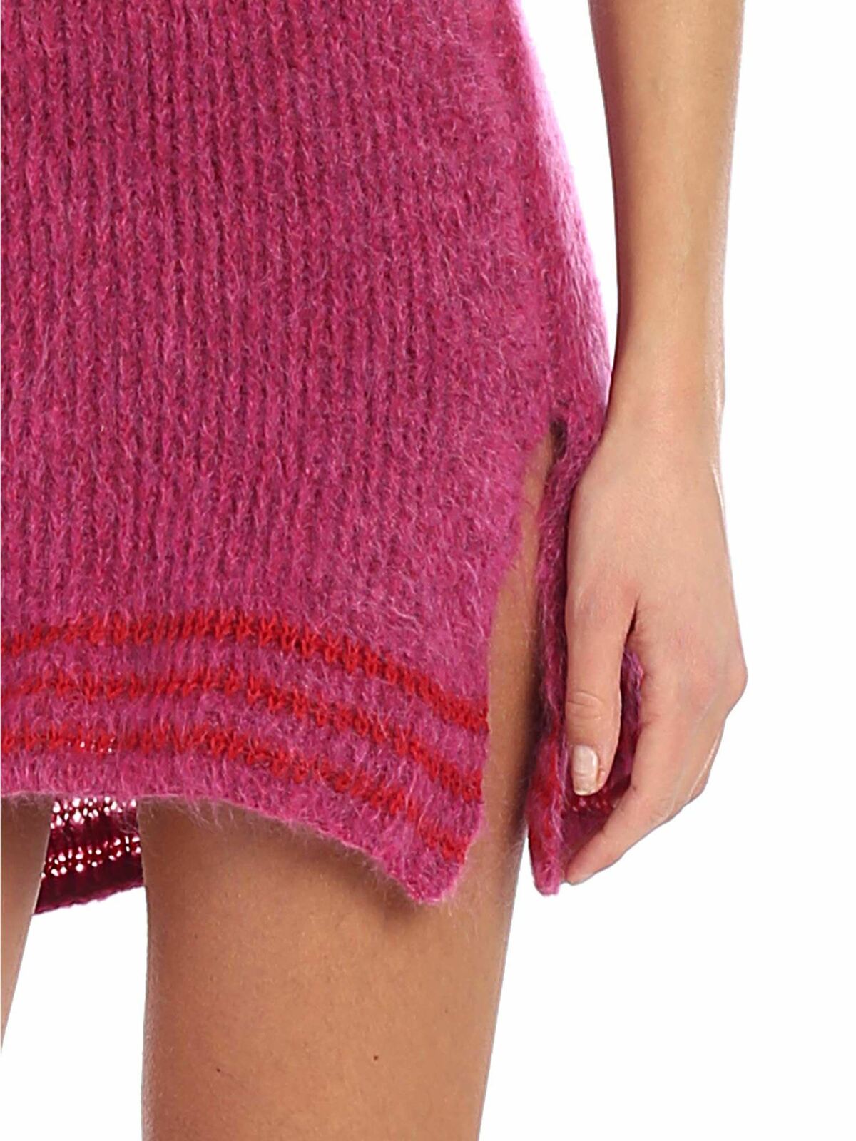 Pink worked wool one-shoulder dress 720215707542405NNNN (Vivienne Westwood / ワンピース・ドレス・オールインワン ) | Vivienne Westwood (ヴィヴィアン・ウェストウッド)(3)