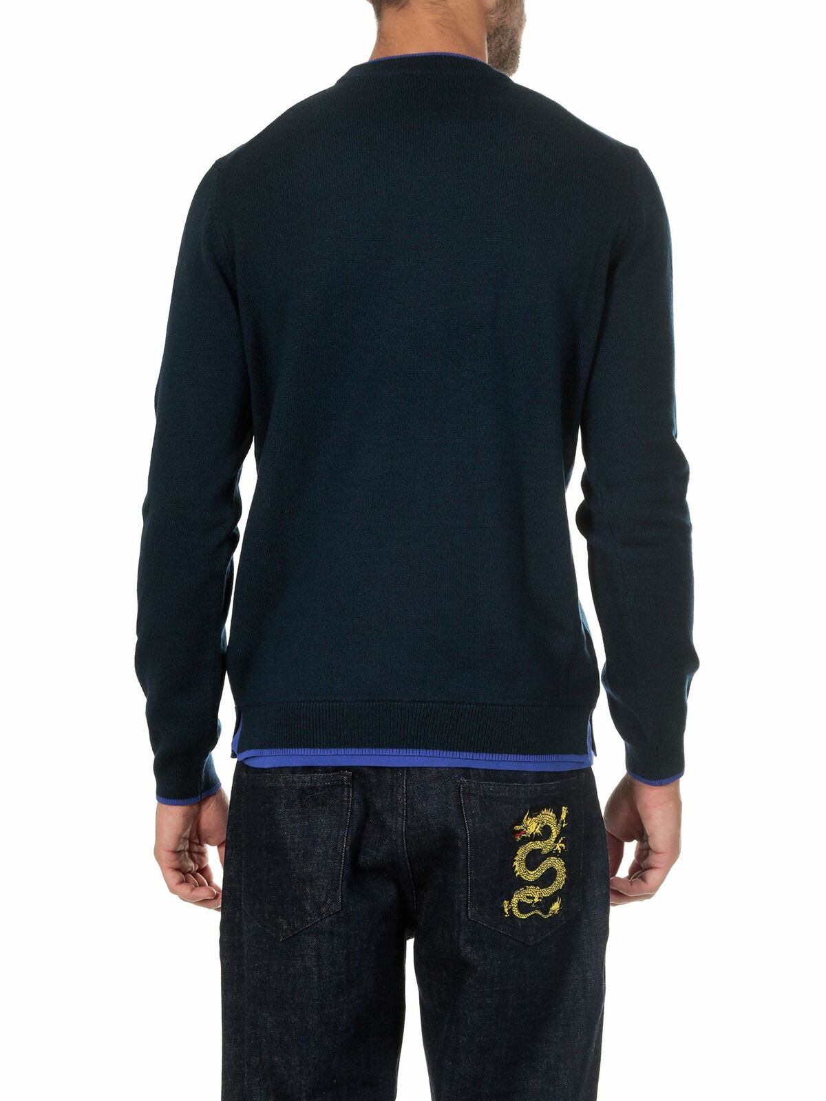 Blue Tiger logo pullover 5PU2023AB76AW18 (KENZO / ニット・セーター・カーディガン ) | KENZO (ケンゾー)(2)