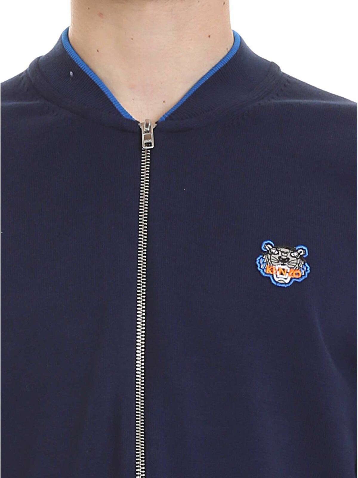 Sweatshirt with blue Tiger logo 5CA1023AB76 (KENZO / スウェット・フーディー ) | KENZO (ケンゾー)(3)