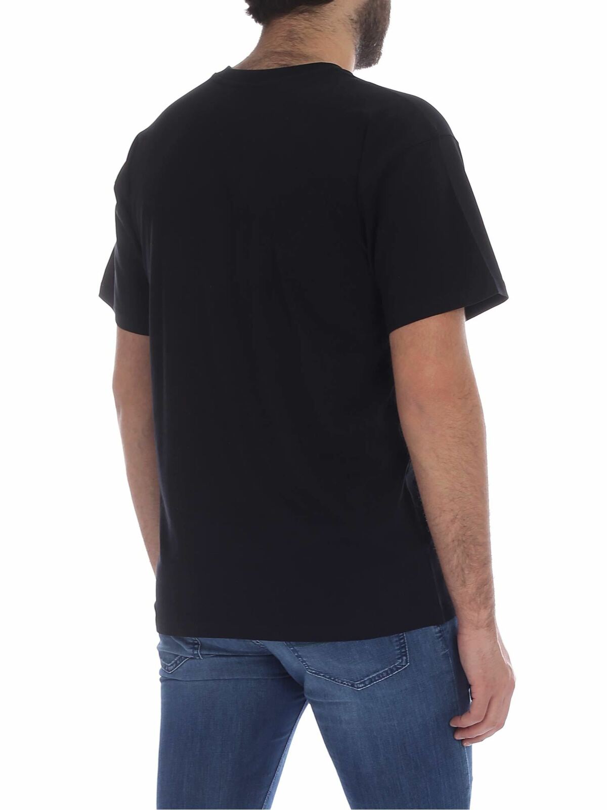 Moschino Double Question black t-shirt 071002401555 (MOSCHINO / Tシャツ・カットソー ) | MOSCHINO (モスキーノ)(2)