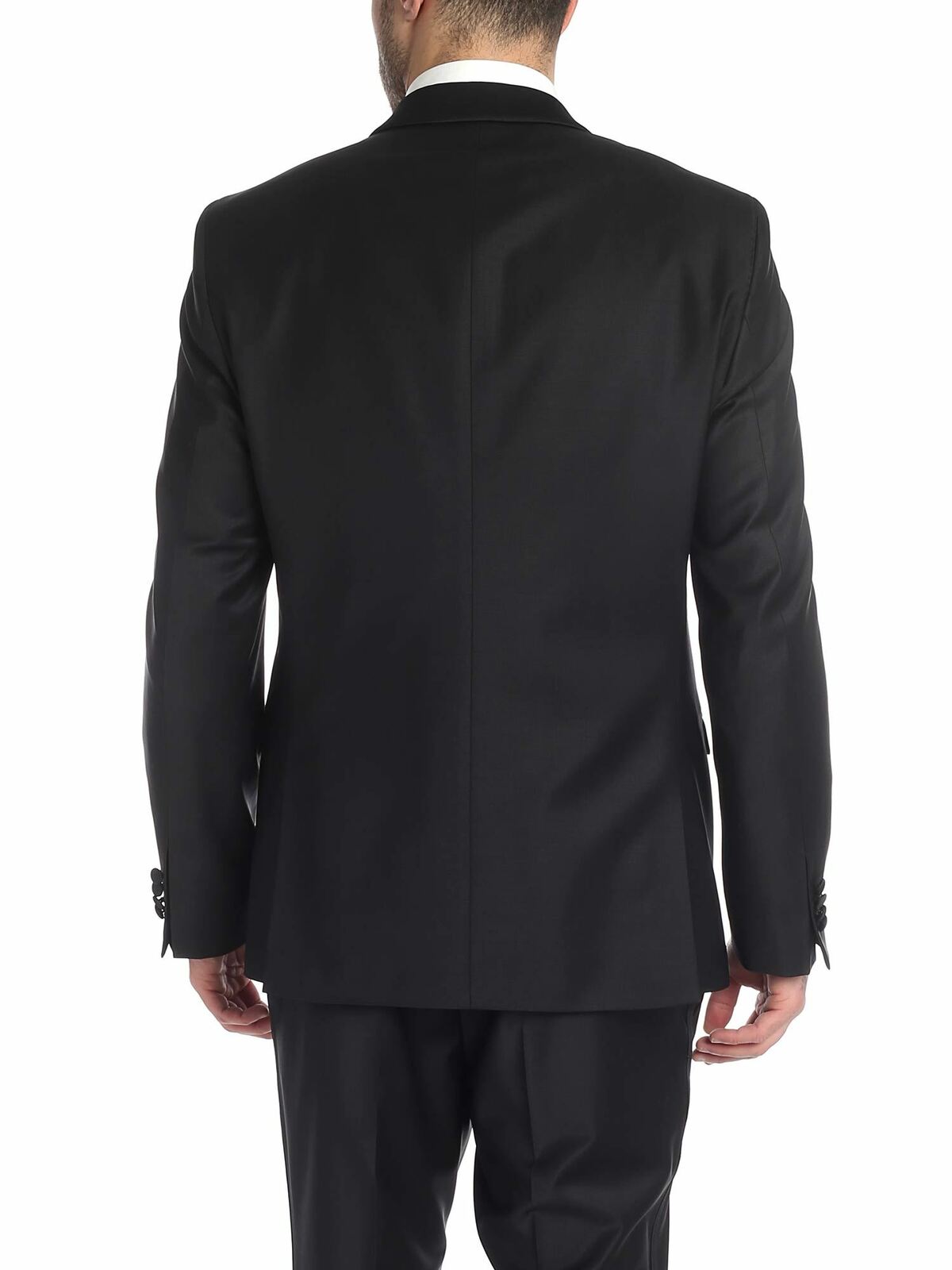 Single-breasted jacket with shiny lapels 155225500096990 (KARL LAGERFELD / スーツ・ジャケット ) | KARL LAGERFELD (カール・ラガーフェルド)(2)