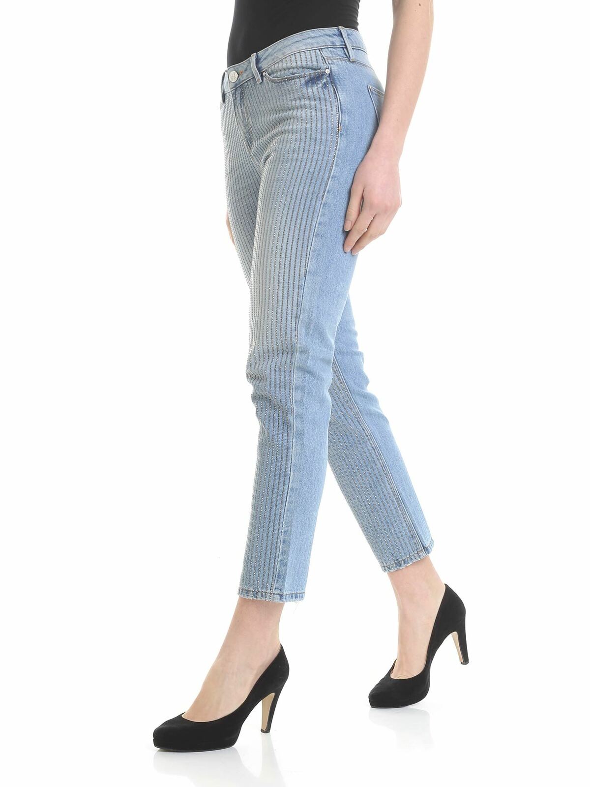 Light blue Sparkle Girlfriend jeans 91KW1804D23 (KARL LAGERFELD / ジーンズ ) | KARL LAGERFELD (カール・ラガーフェルド)(1)